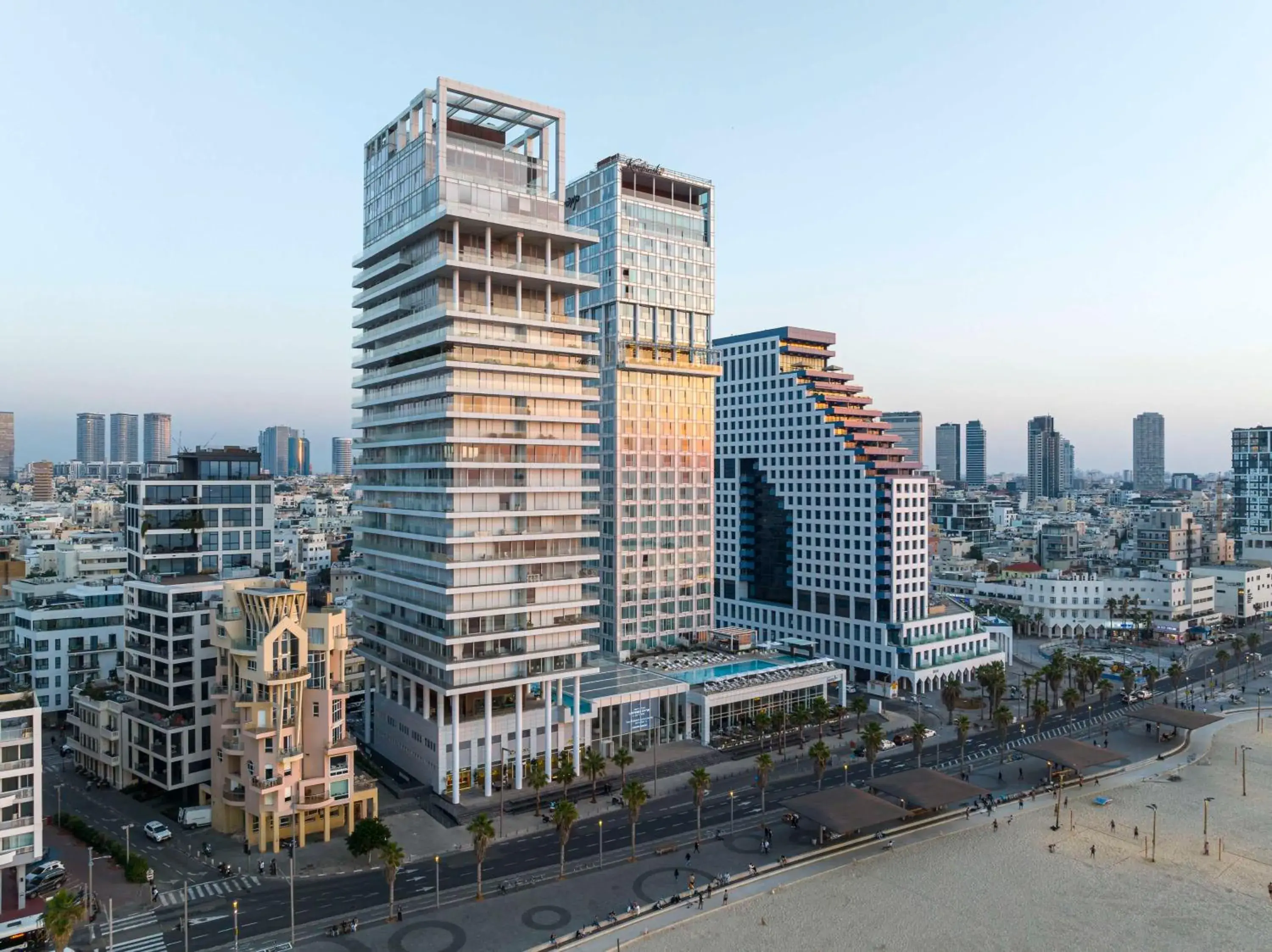 Property building in The David Kempinski Tel Aviv