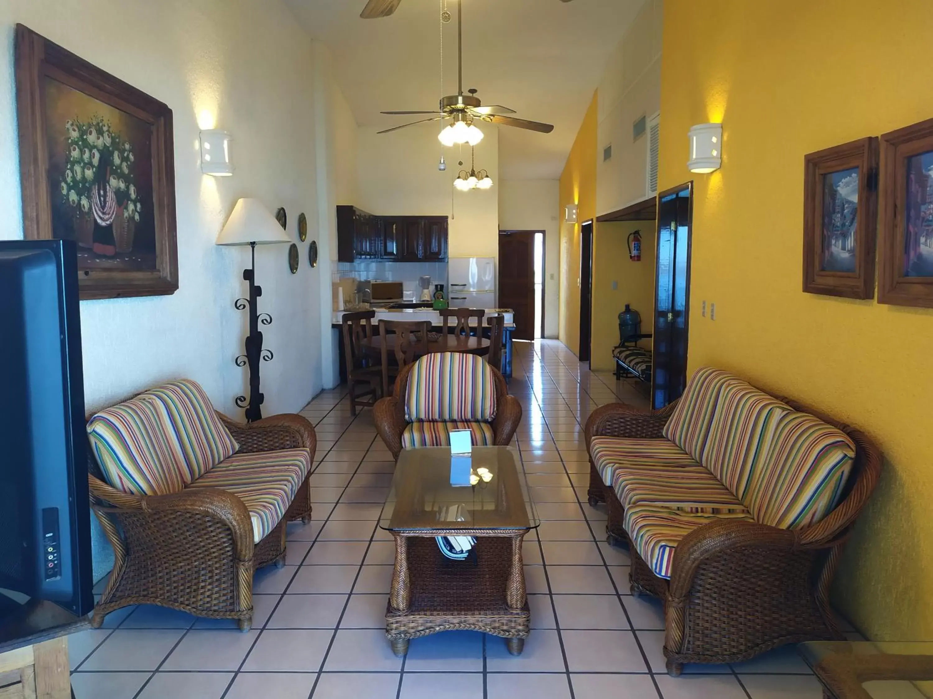 Living room in Las Gaviotas Condo-Hotel La Paz BCS