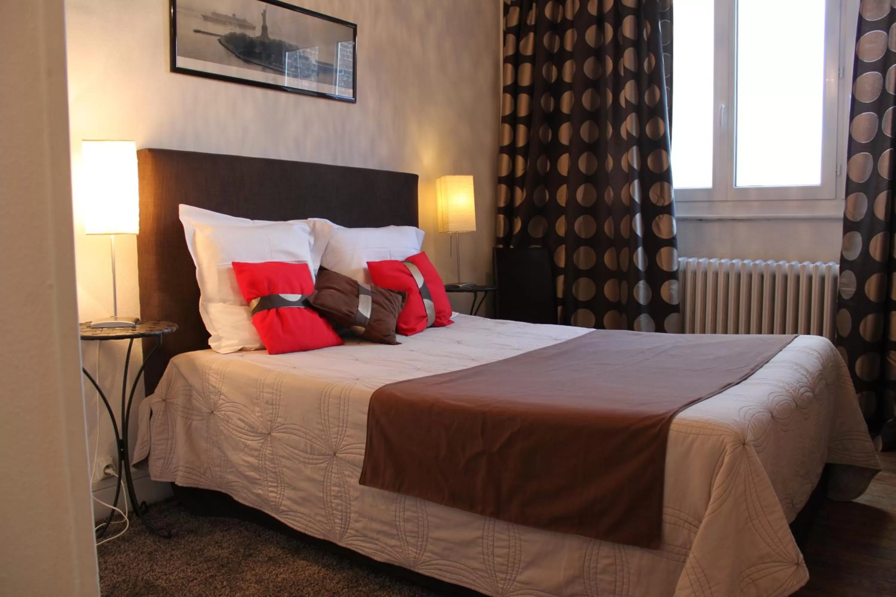 Bed in Résidence et Chambres d'Hôtes de La Porte d'Arras