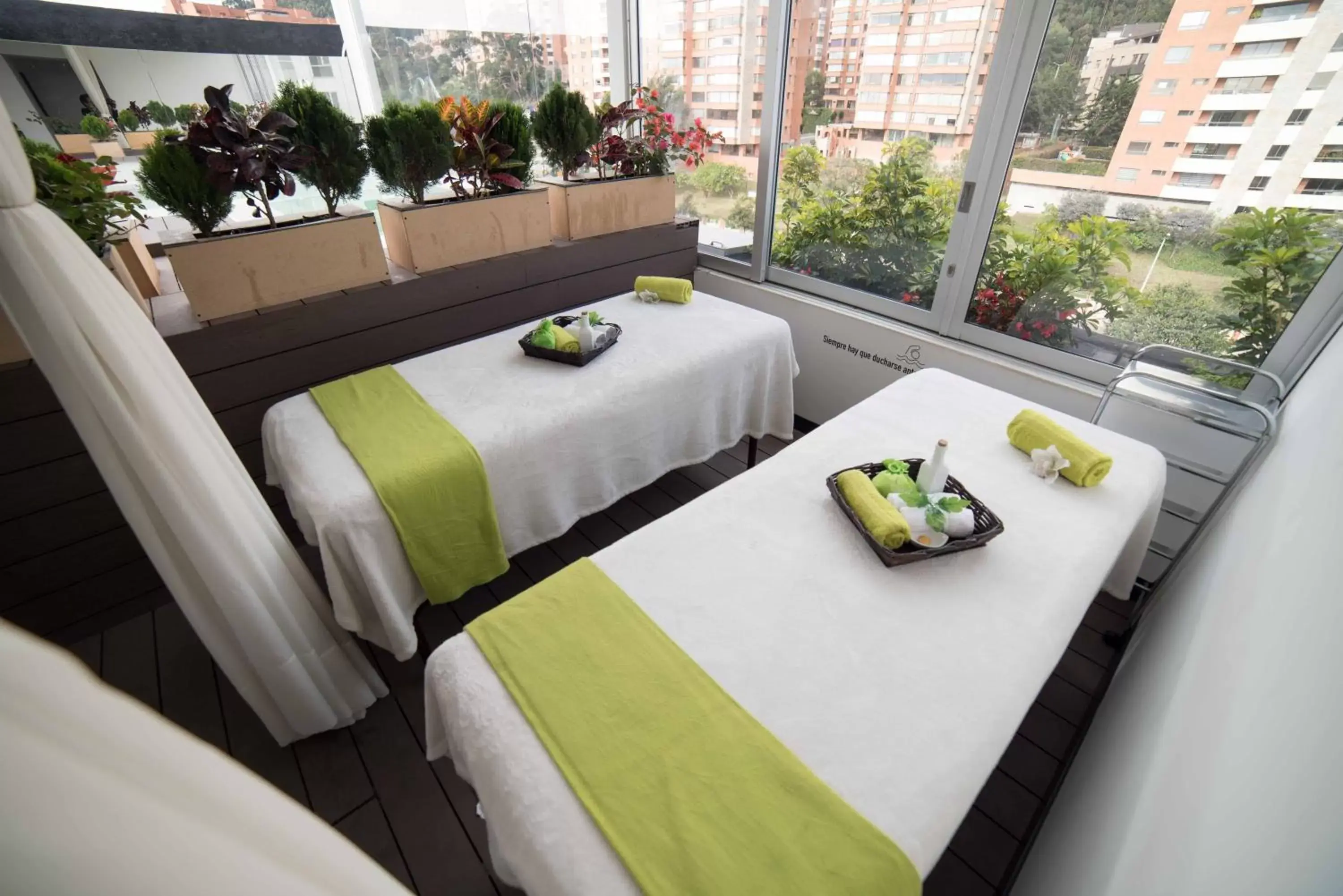 Open Air Bath in Biohotel Organic Suites