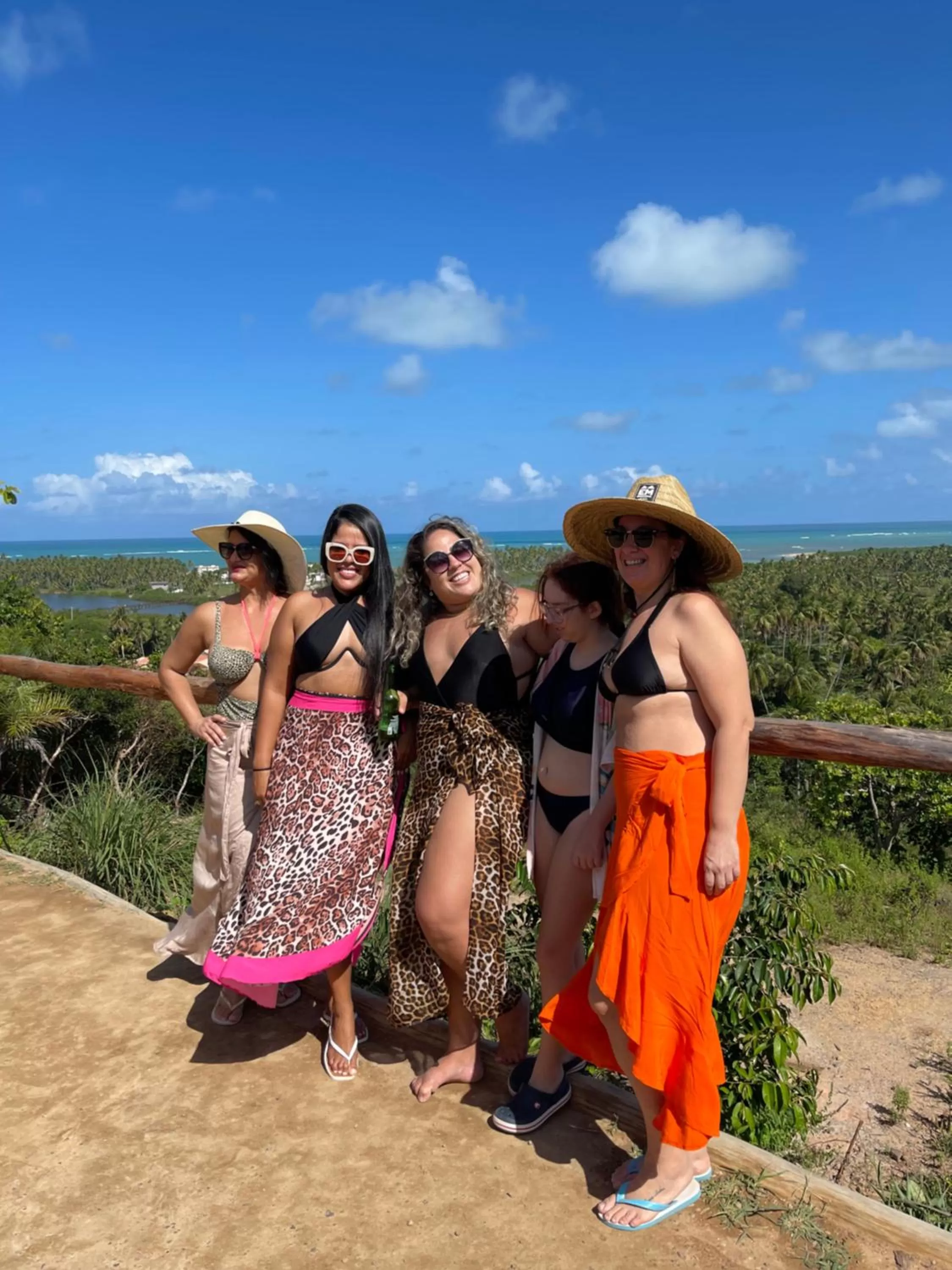 People in Chalé Palhano Beach