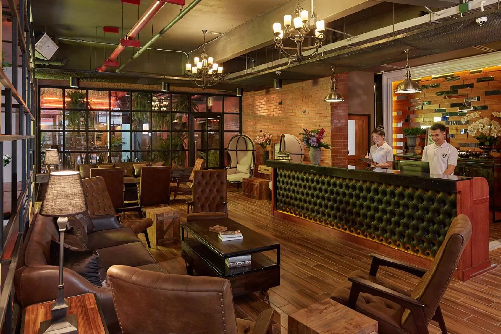 Lobby or reception in W22 by Burasari