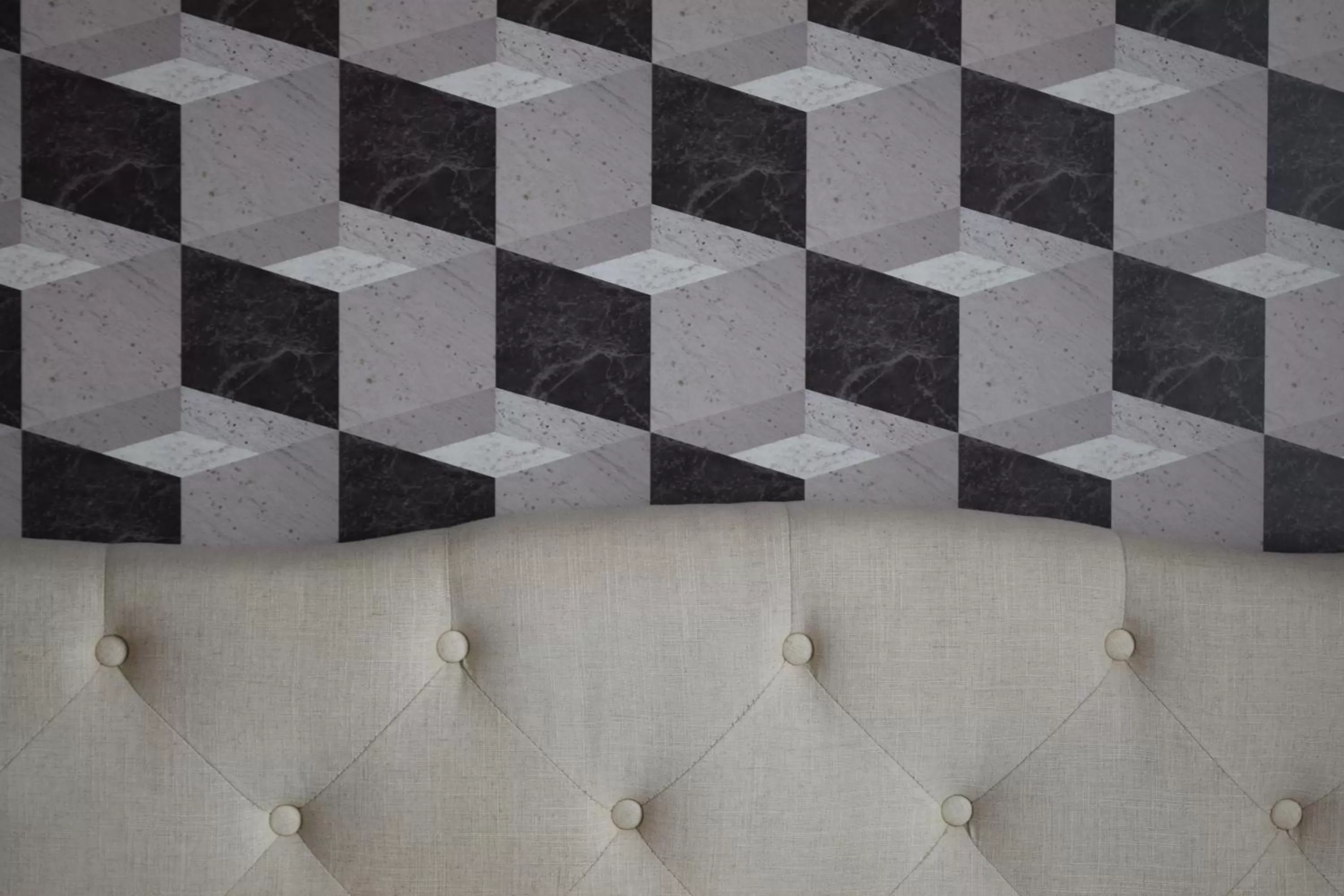 Decorative detail in Casa Basalto