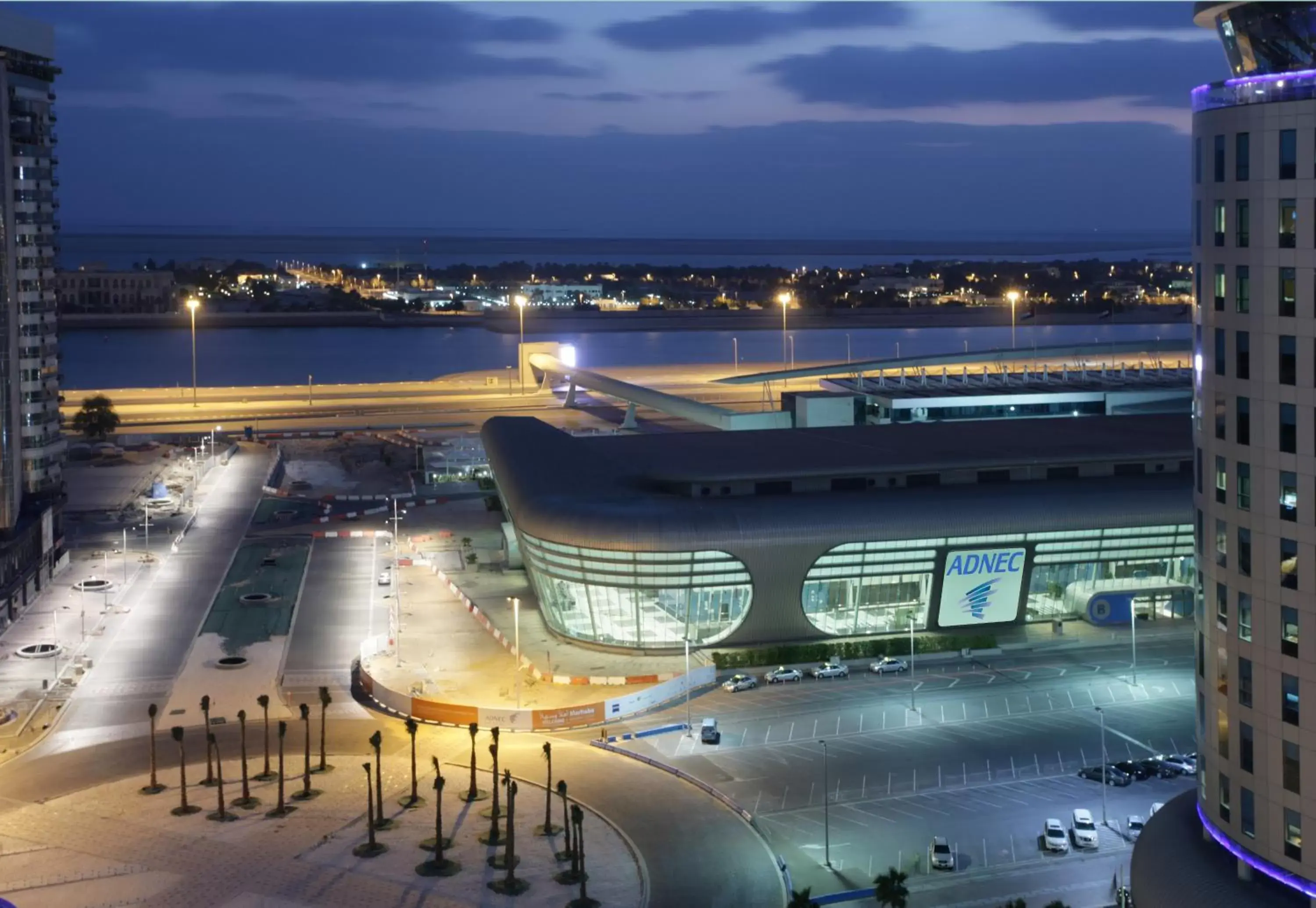 Facade/entrance, Bird's-eye View in Premier Inn Abu Dhabi Capital Centre