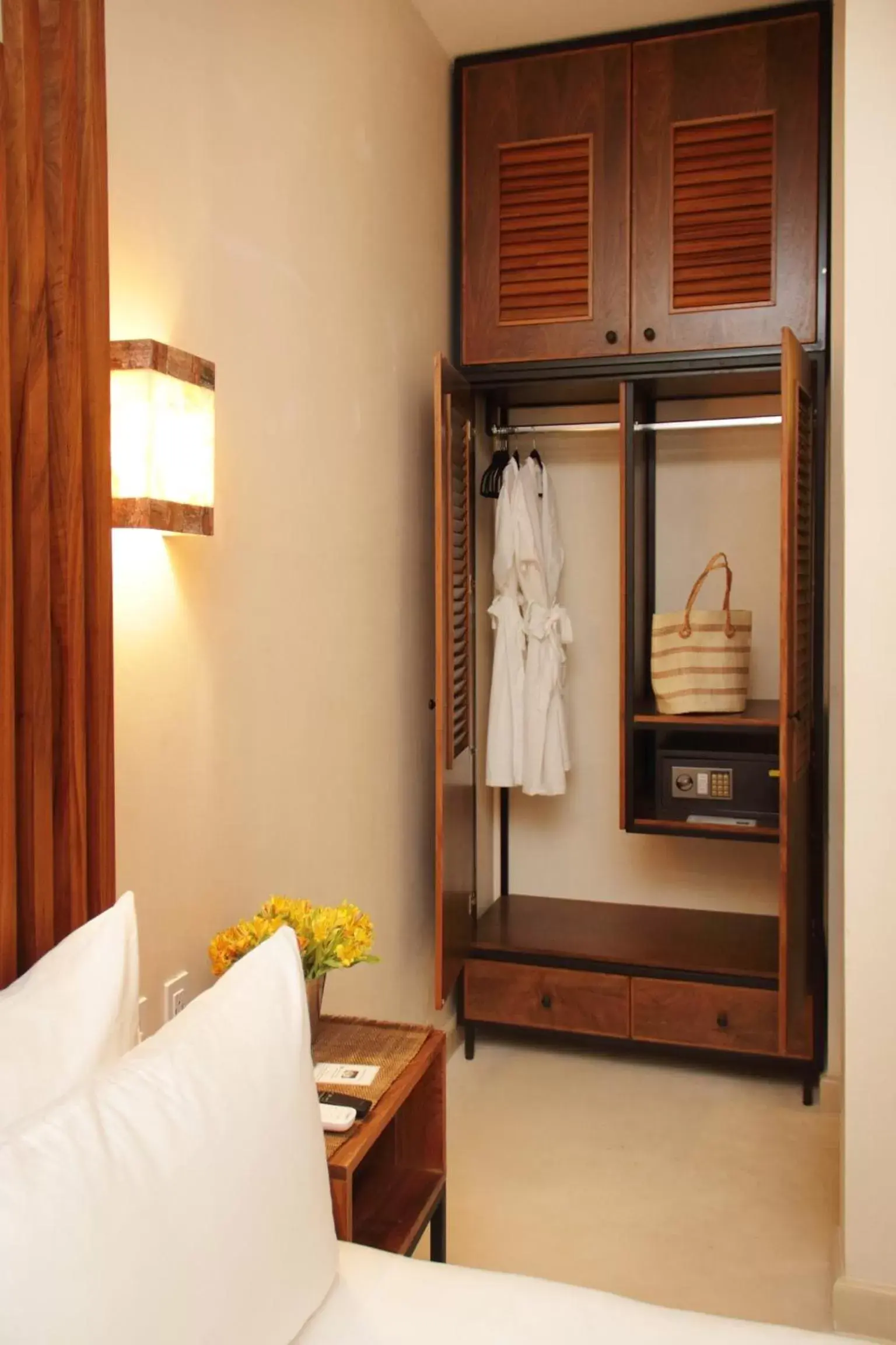 wardrobe in TreeHouse Boutique Hotel, an adults only boutique hotel