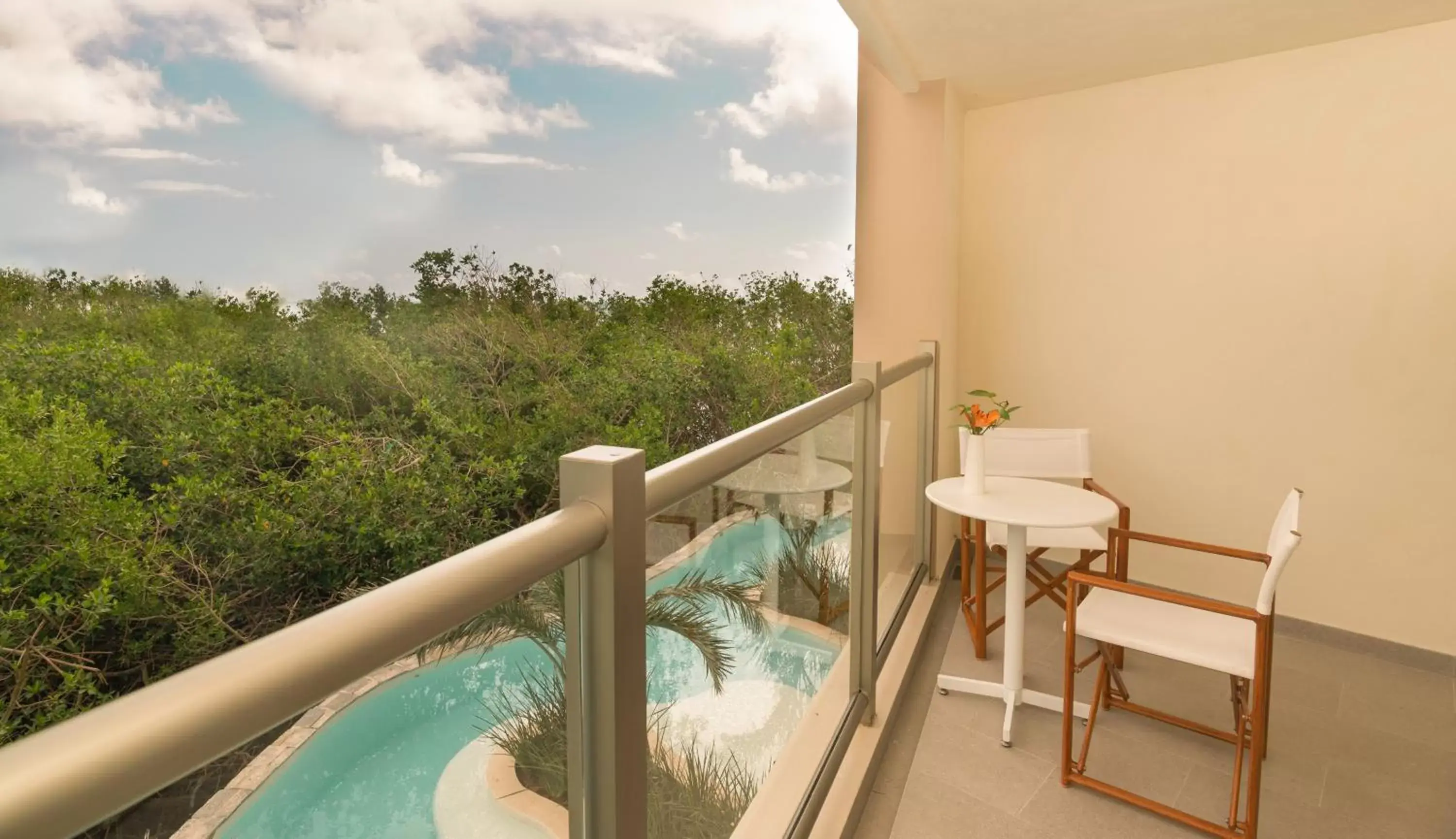 View (from property/room), Pool View in Dreams Natura Resort & Spa - All Inclusive