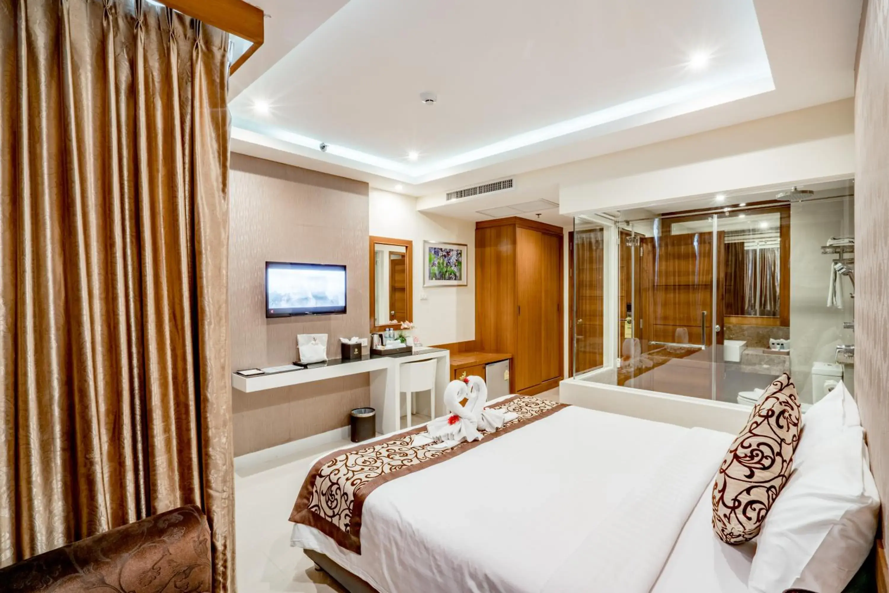 Bed in 247 Boutique Hotel Bed in 247 Boutique Hotel