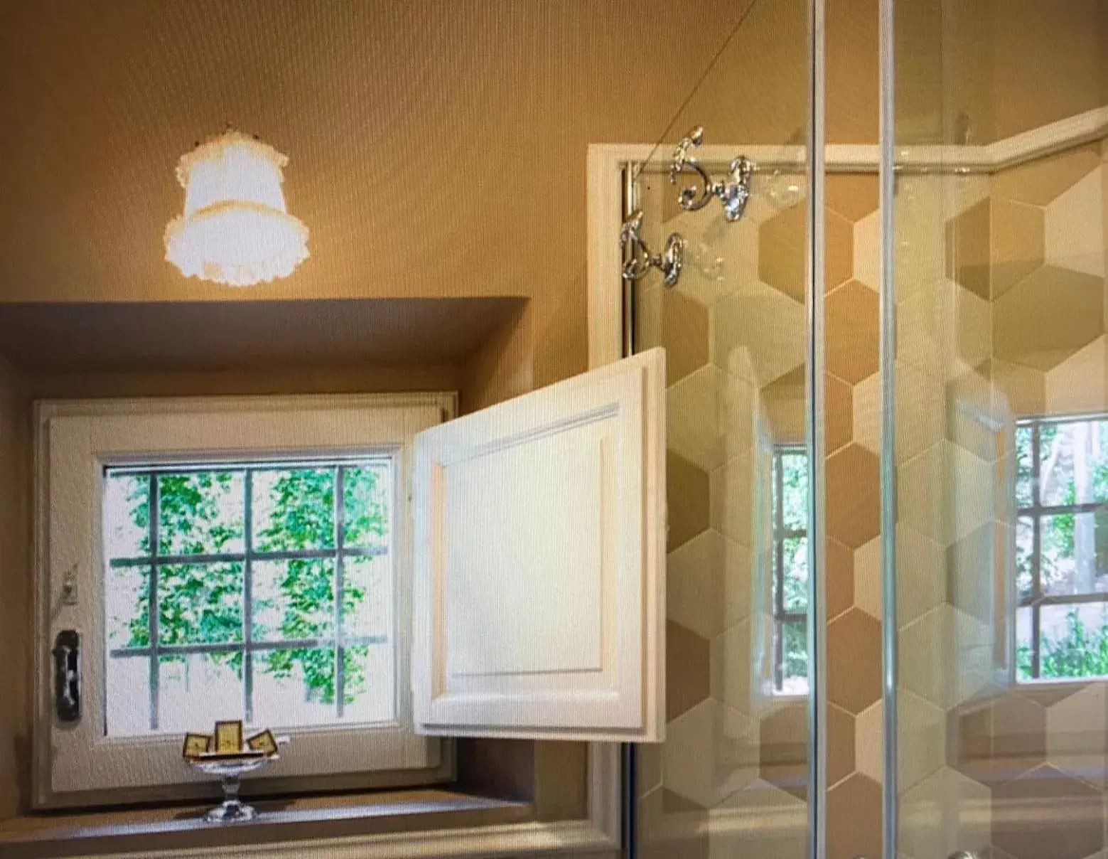 Decorative detail, Bathroom in Villa Le Fontanelle - Residenza d'Epoca