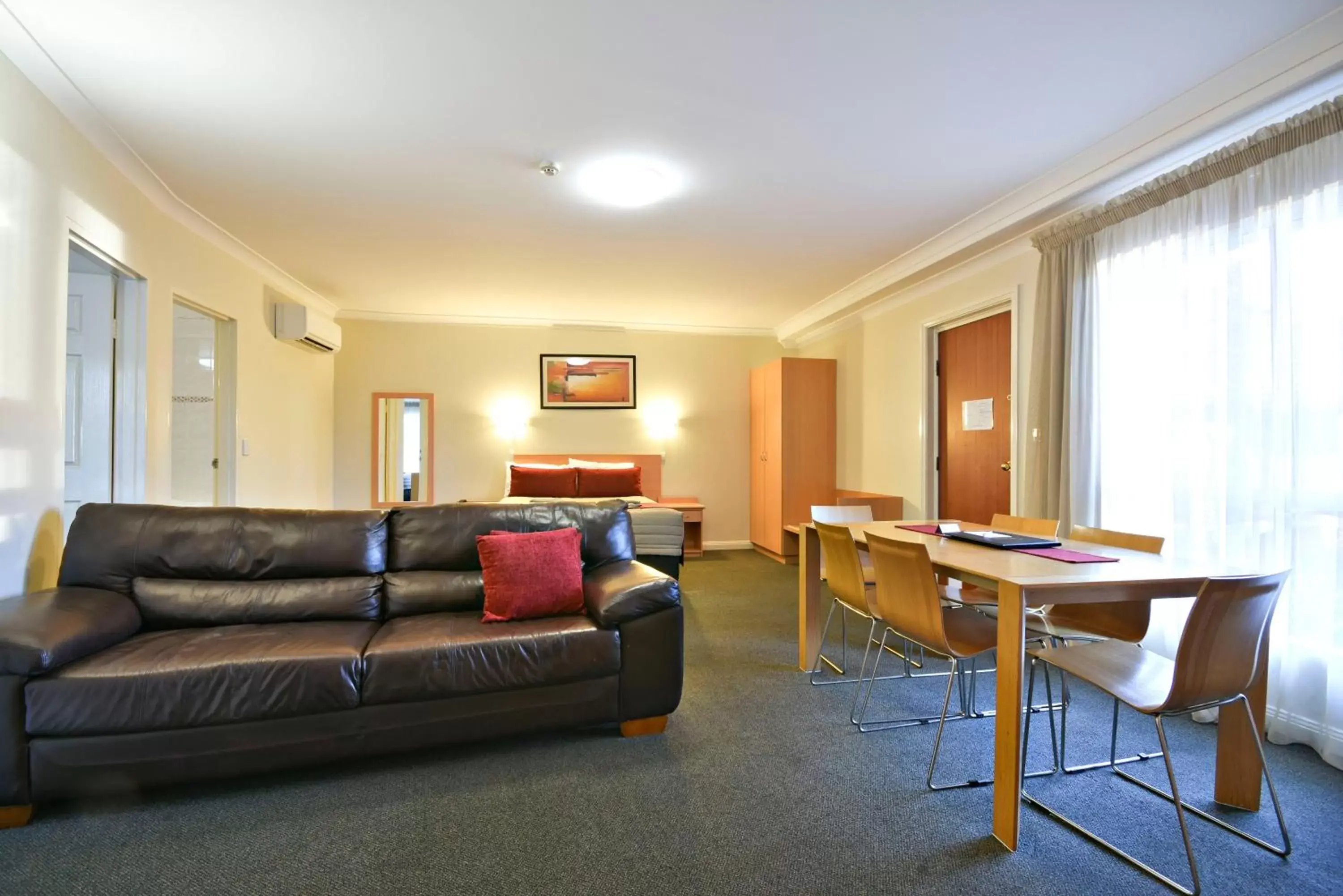 Seating Area in Abel Tasman Motor Inn