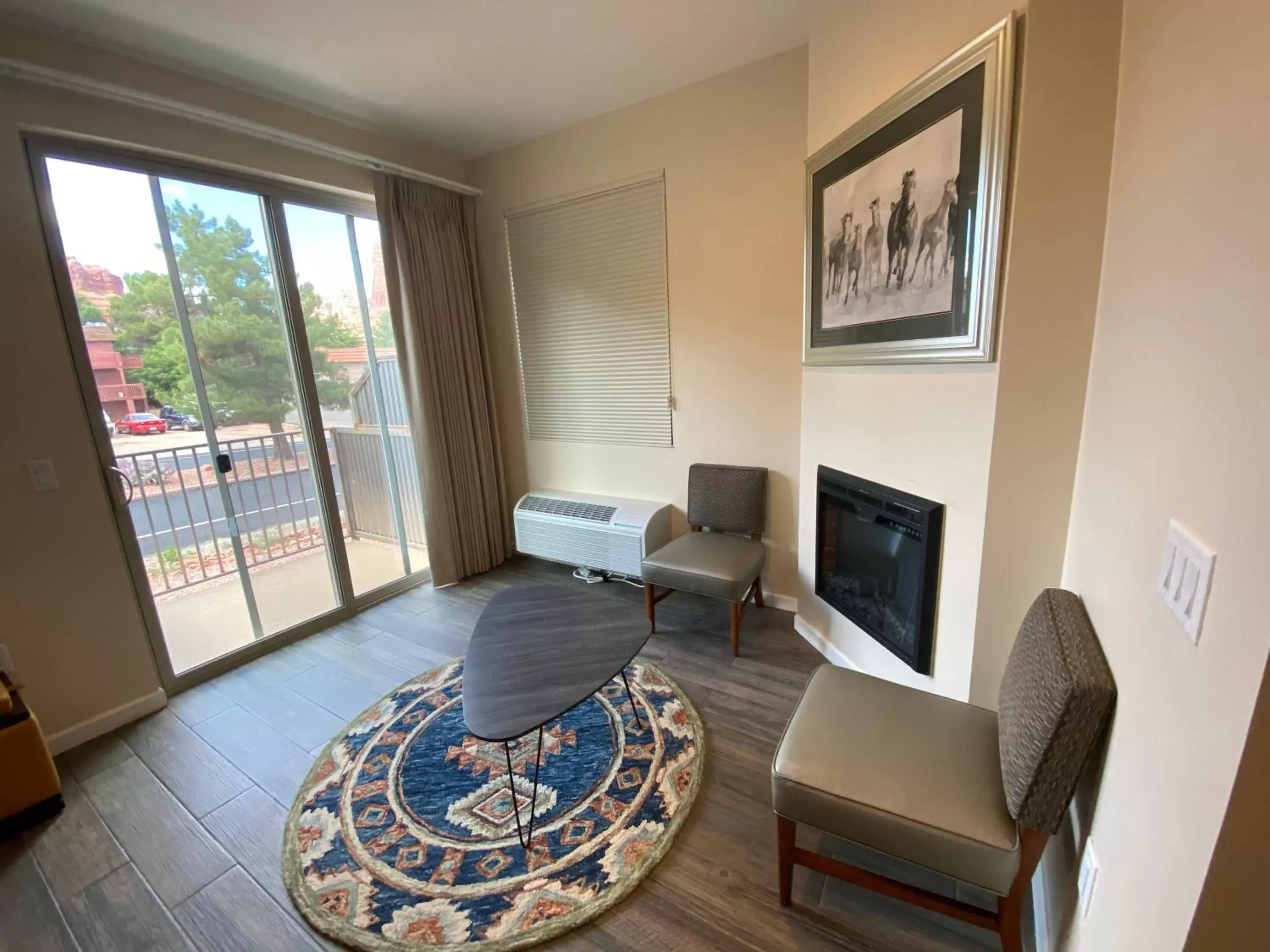 Seating Area in Sedona Village Lodge