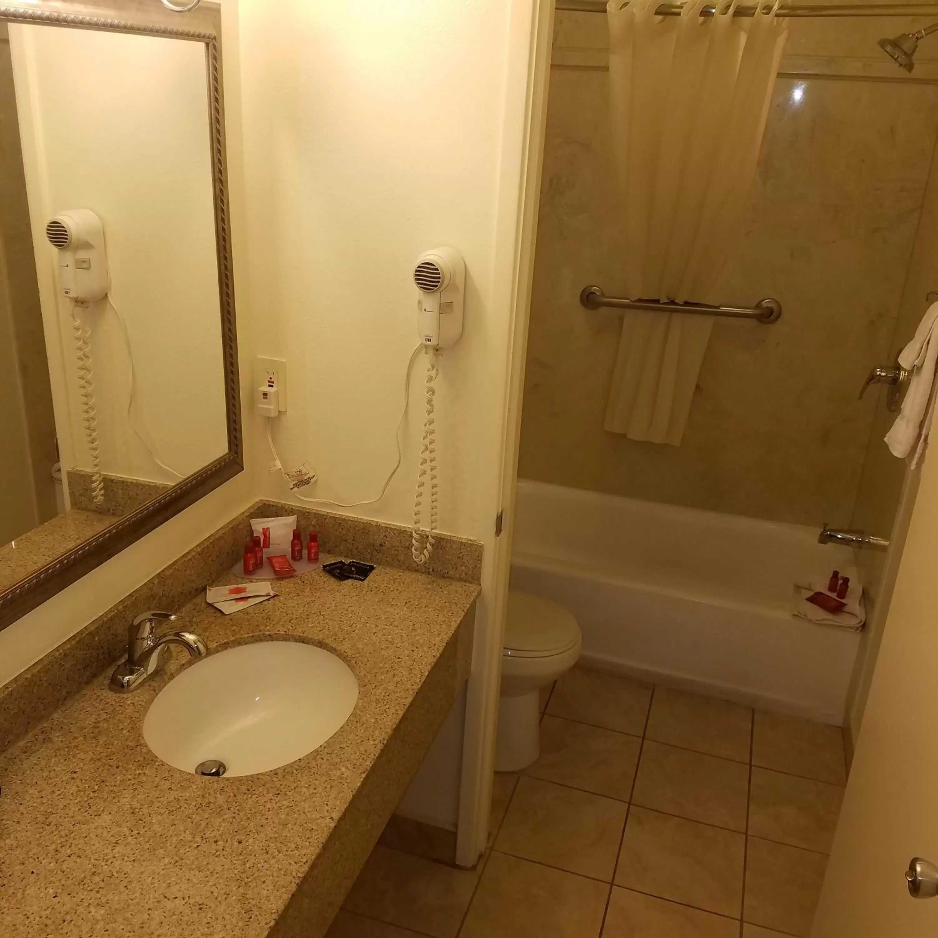 Bathroom in SureStay Hotel by Best Western Hollister