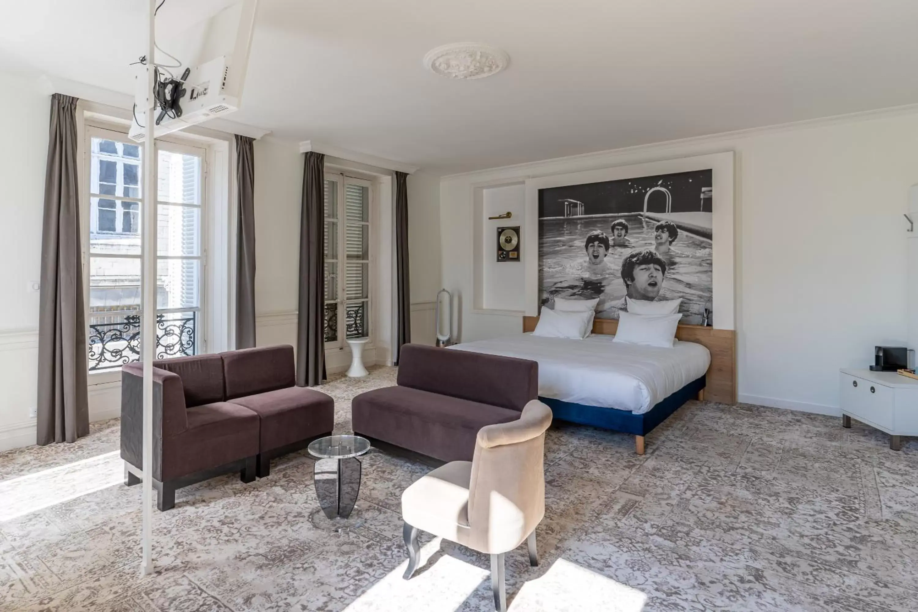 Bedroom, Seating Area in Hôtel François 1er