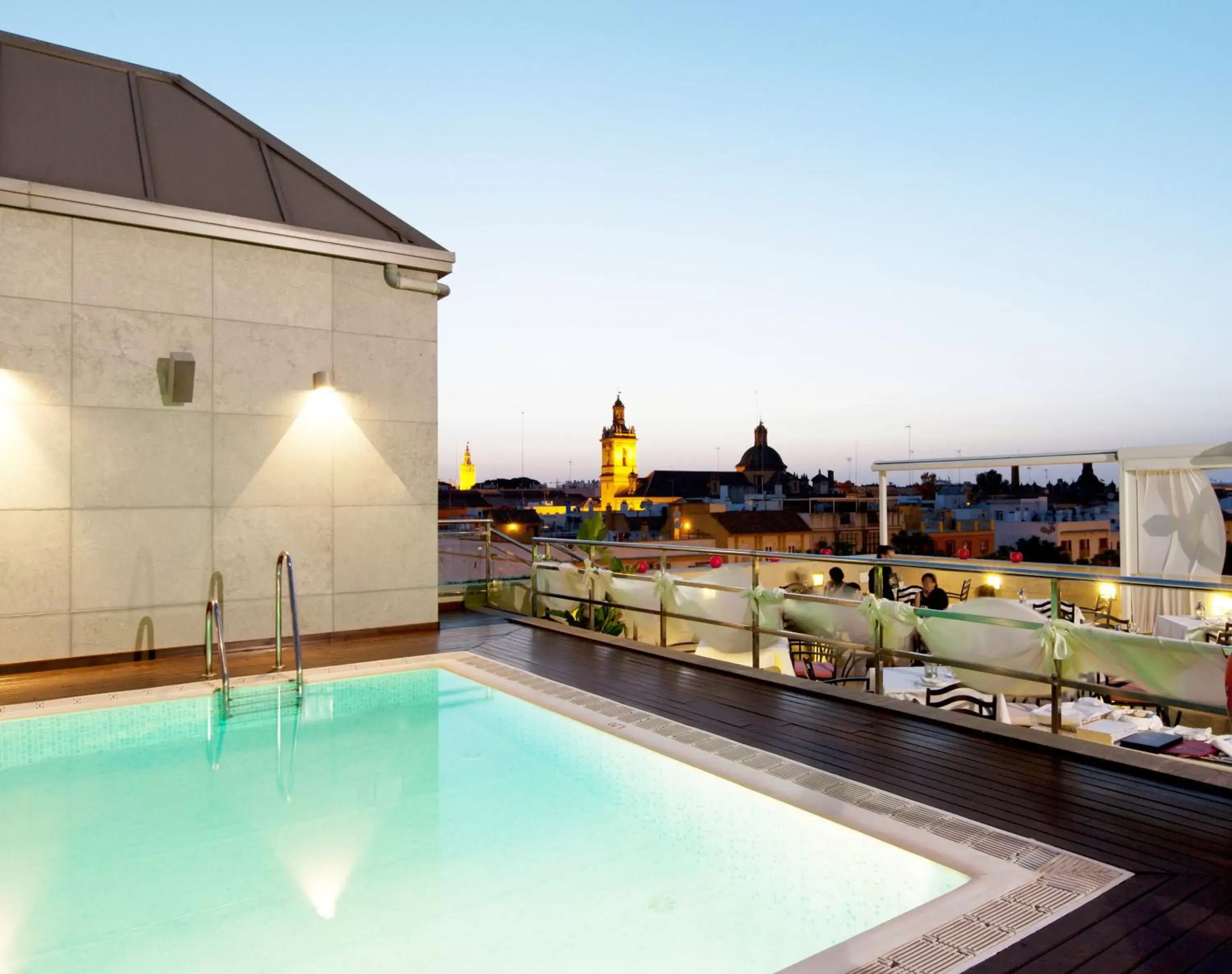 Swimming Pool in Hotel Sevilla Center