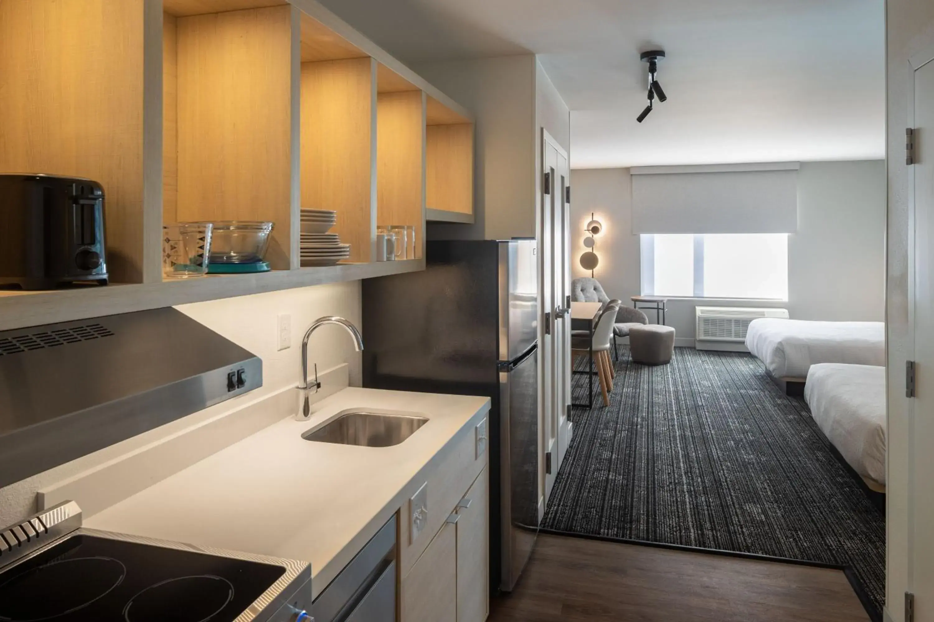Kitchen or kitchenette, Kitchen/Kitchenette in TownePlace Suites by Marriott Georgetown