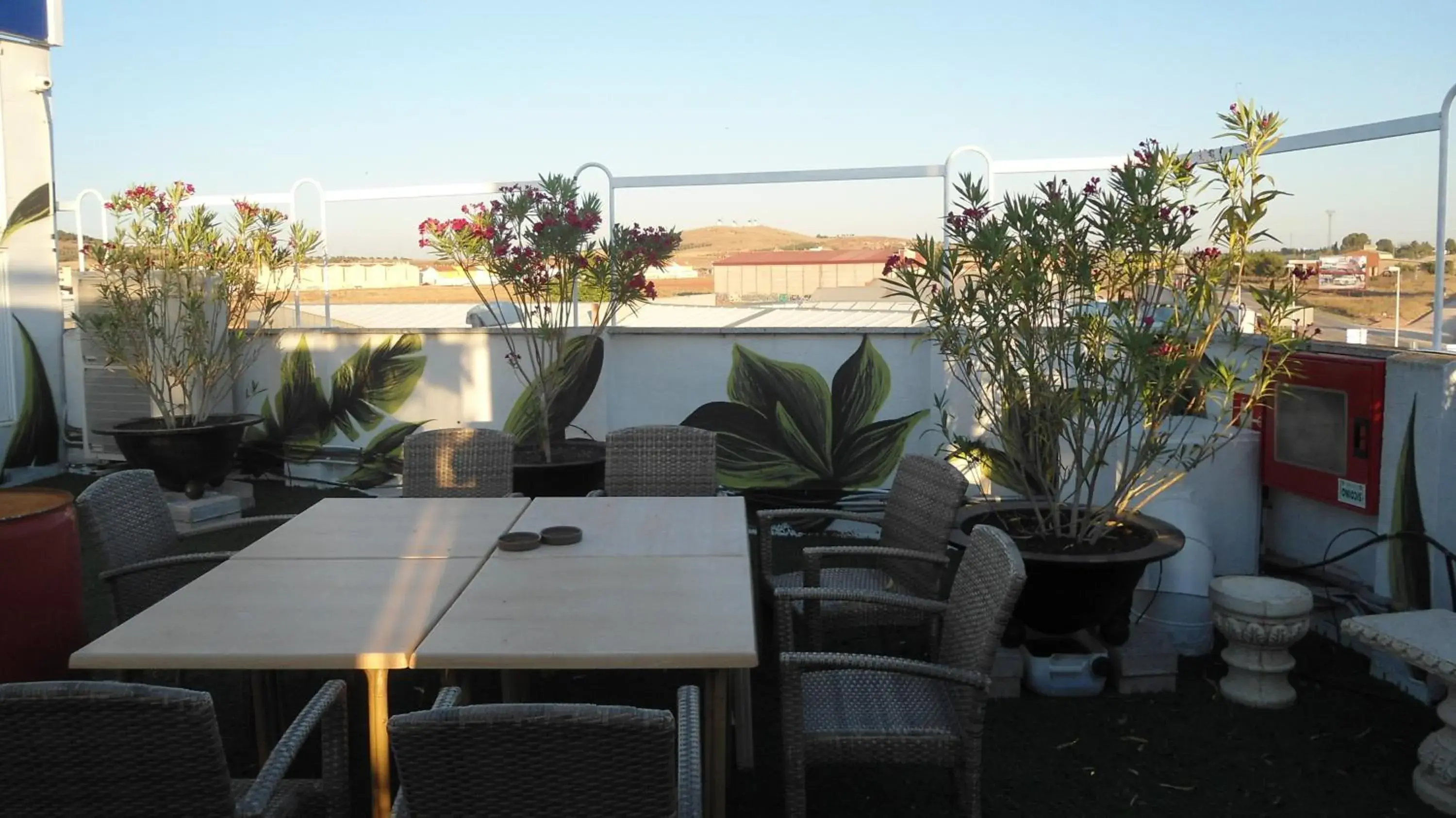 Balcony/Terrace in Hotel Venta El Molino