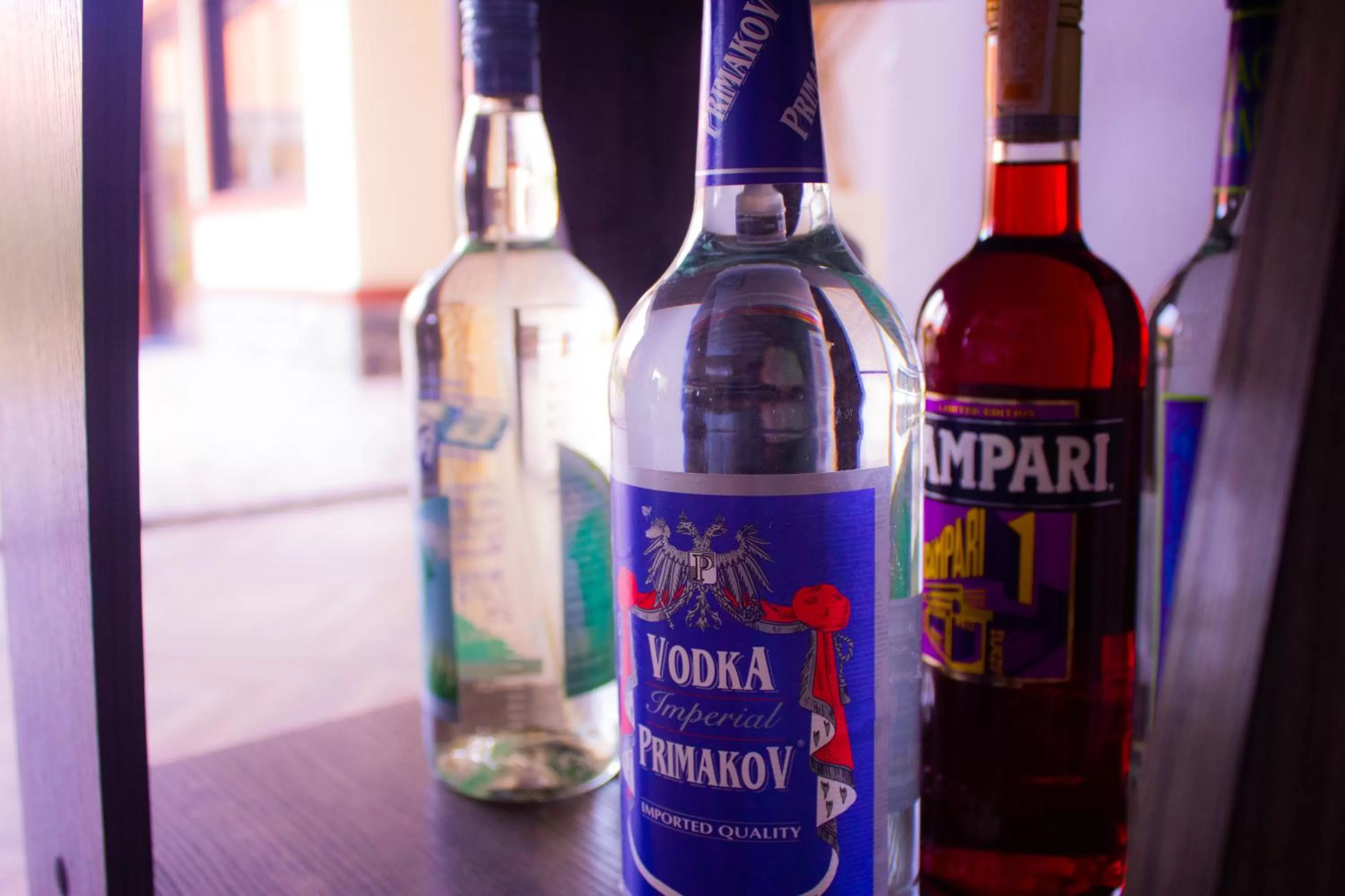 Drinks in Jugalis Hotel and Restaurant