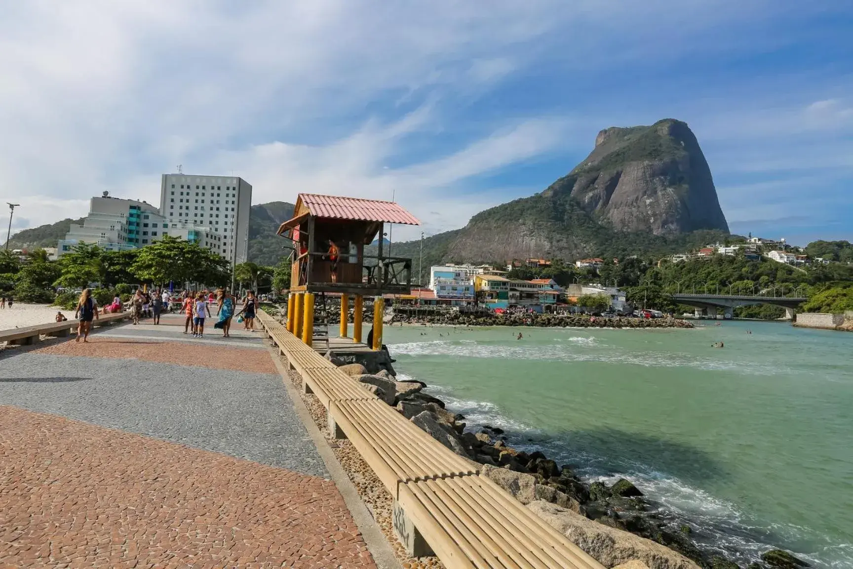 Beach in ibis Rio de Janeiro Barra da Tijuca