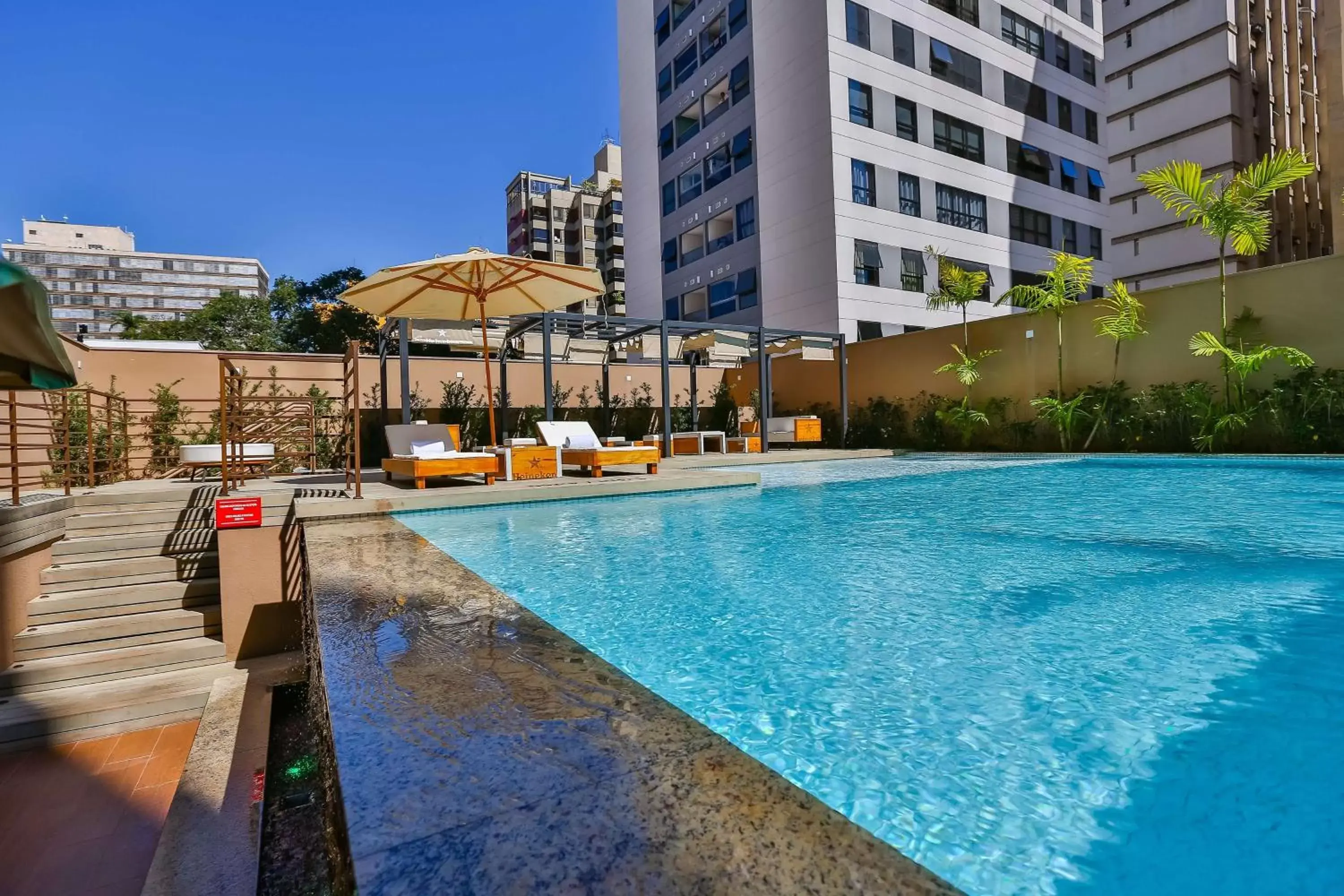 Activities, Swimming Pool in Radisson RED Campinas
