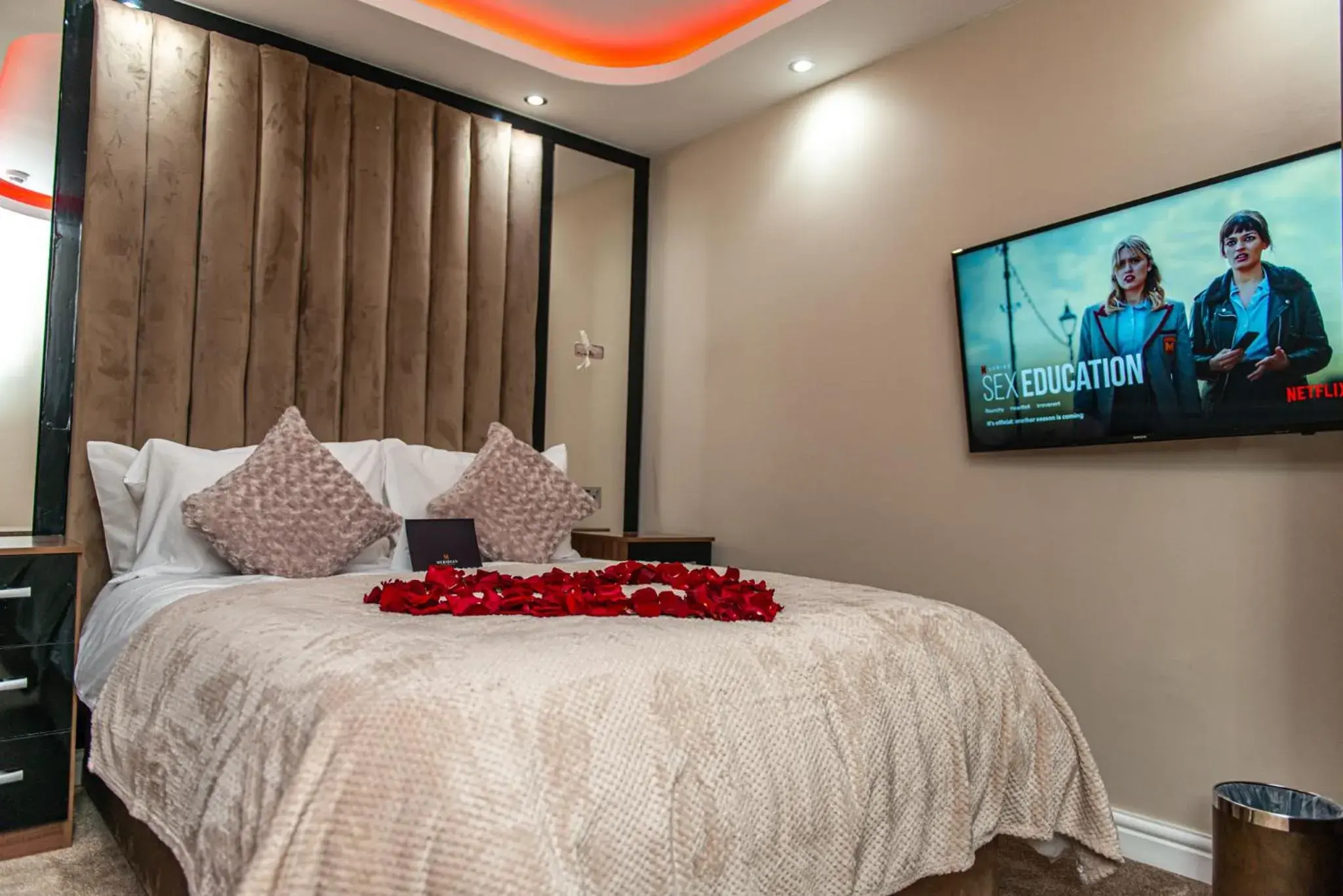 Bed in Meridian Serviced Apartments