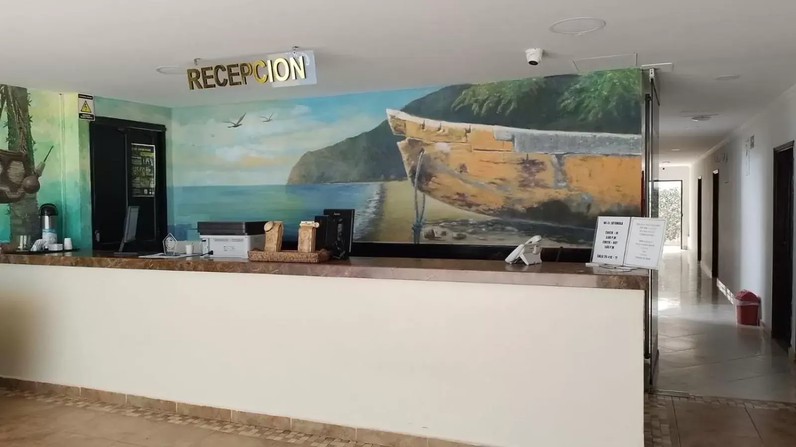 Lobby/Reception in Hotel Tayromar