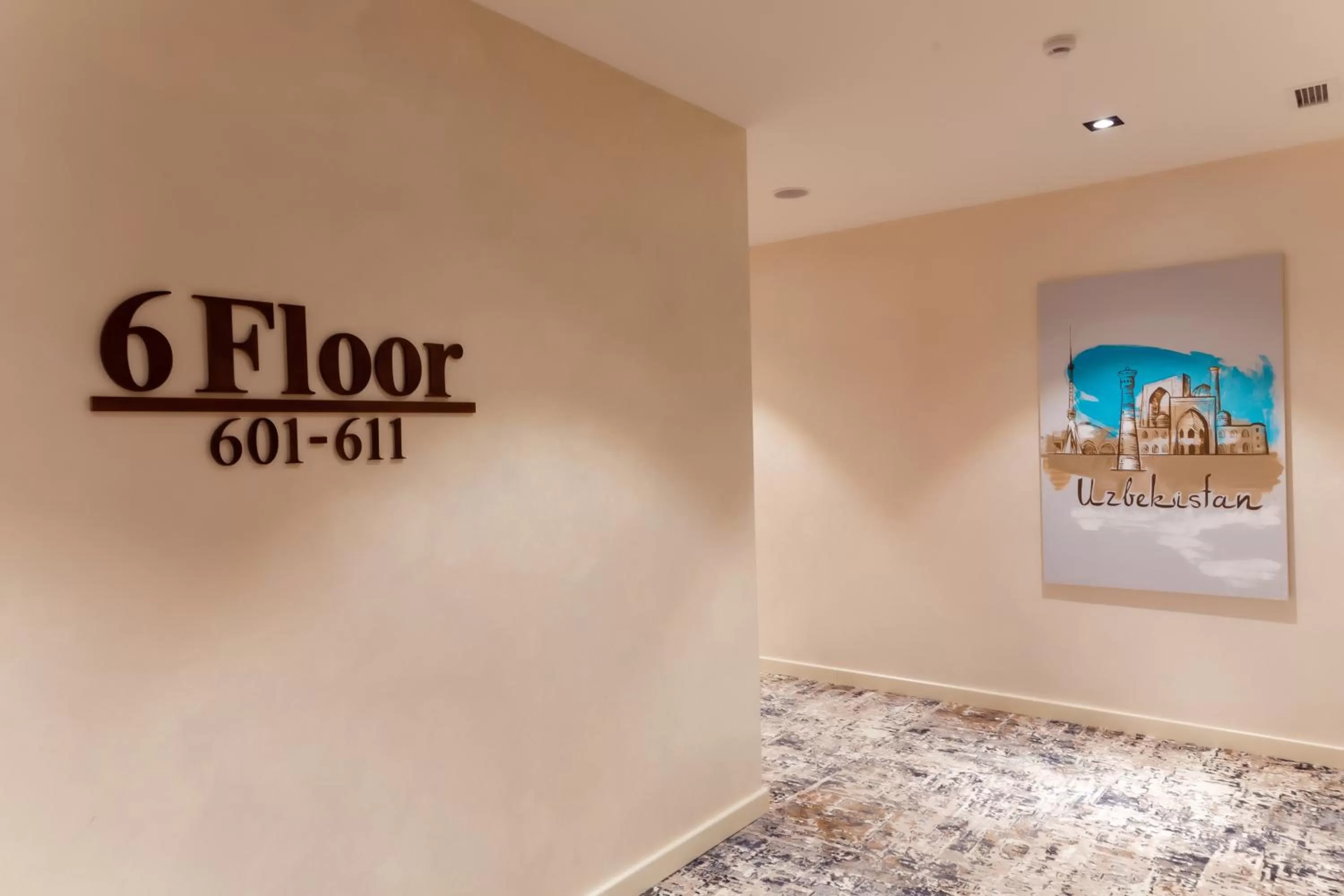 Floor plan in Hotel Marwa Tashkent Pool&Spa