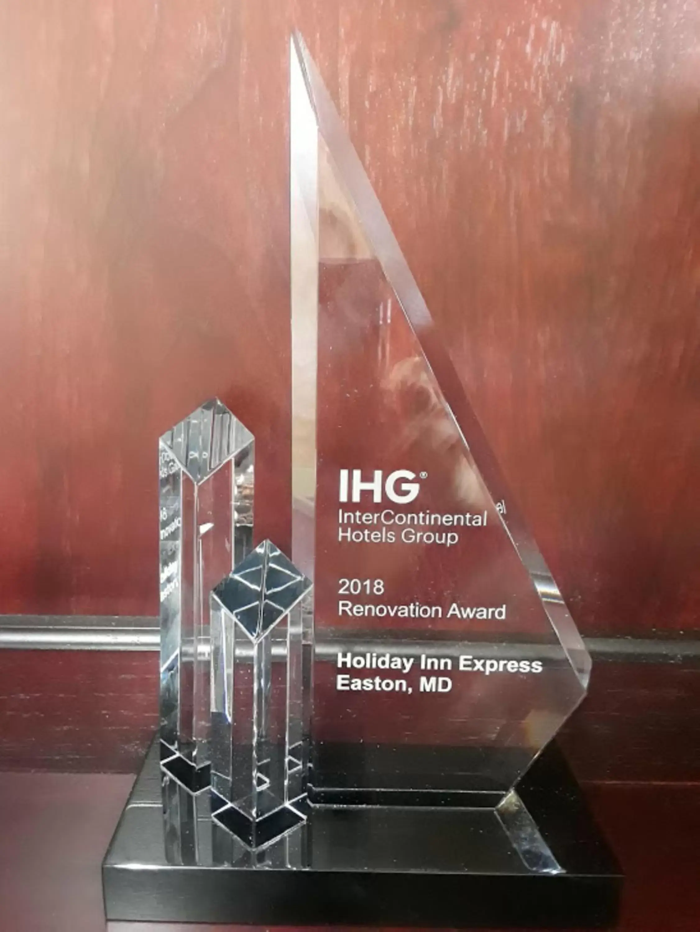 Certificate/Award in Holiday Inn Express Easton, an IHG Hotel