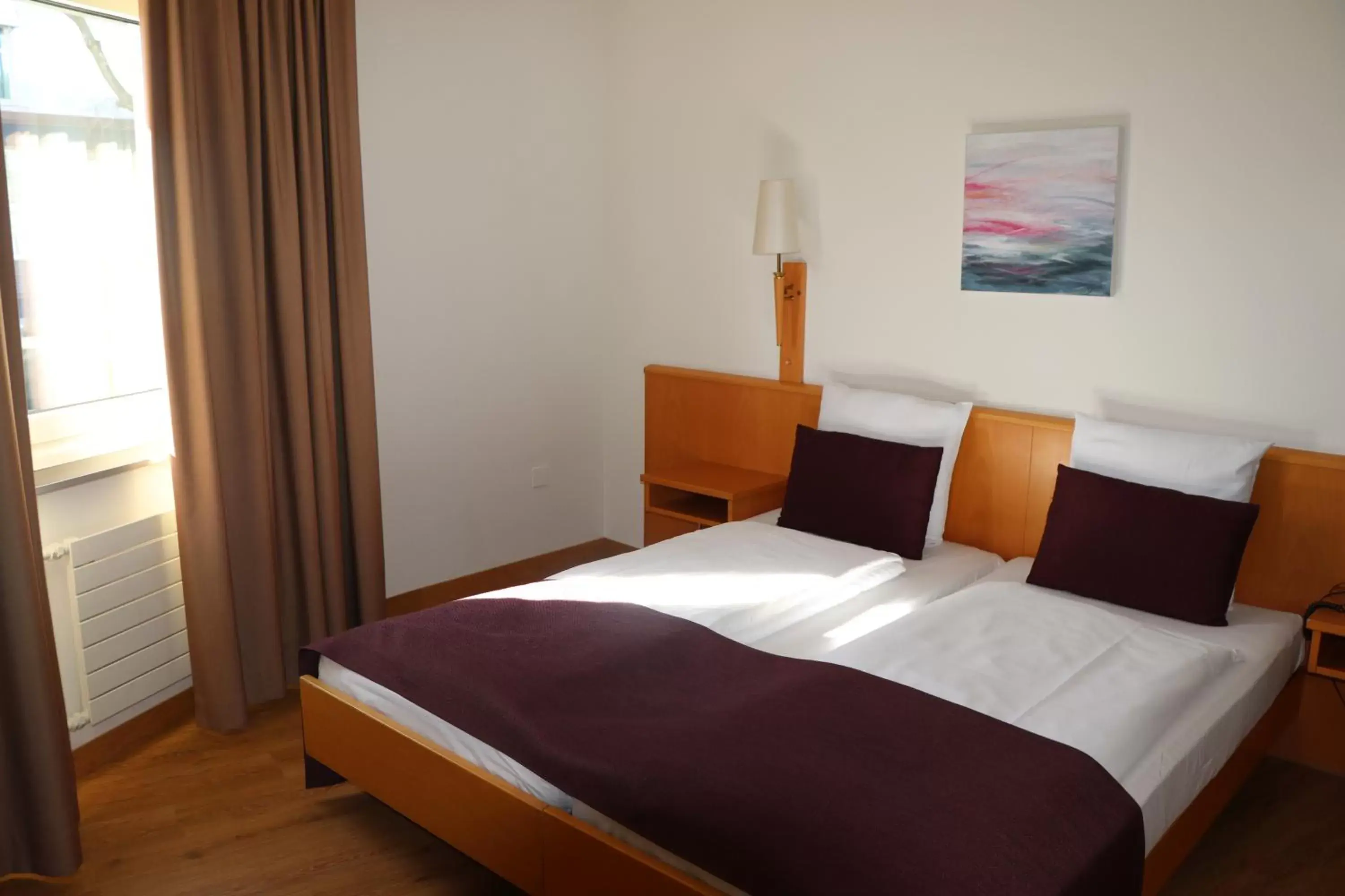 Photo of the whole room, Bed in Olympia Hotel Zurich