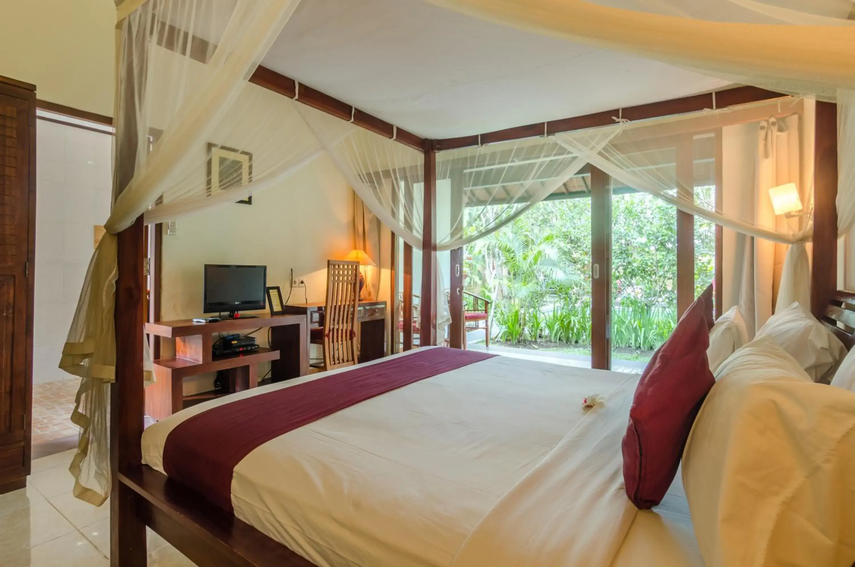 Bedroom, Bed in Chili Ubud Cottage