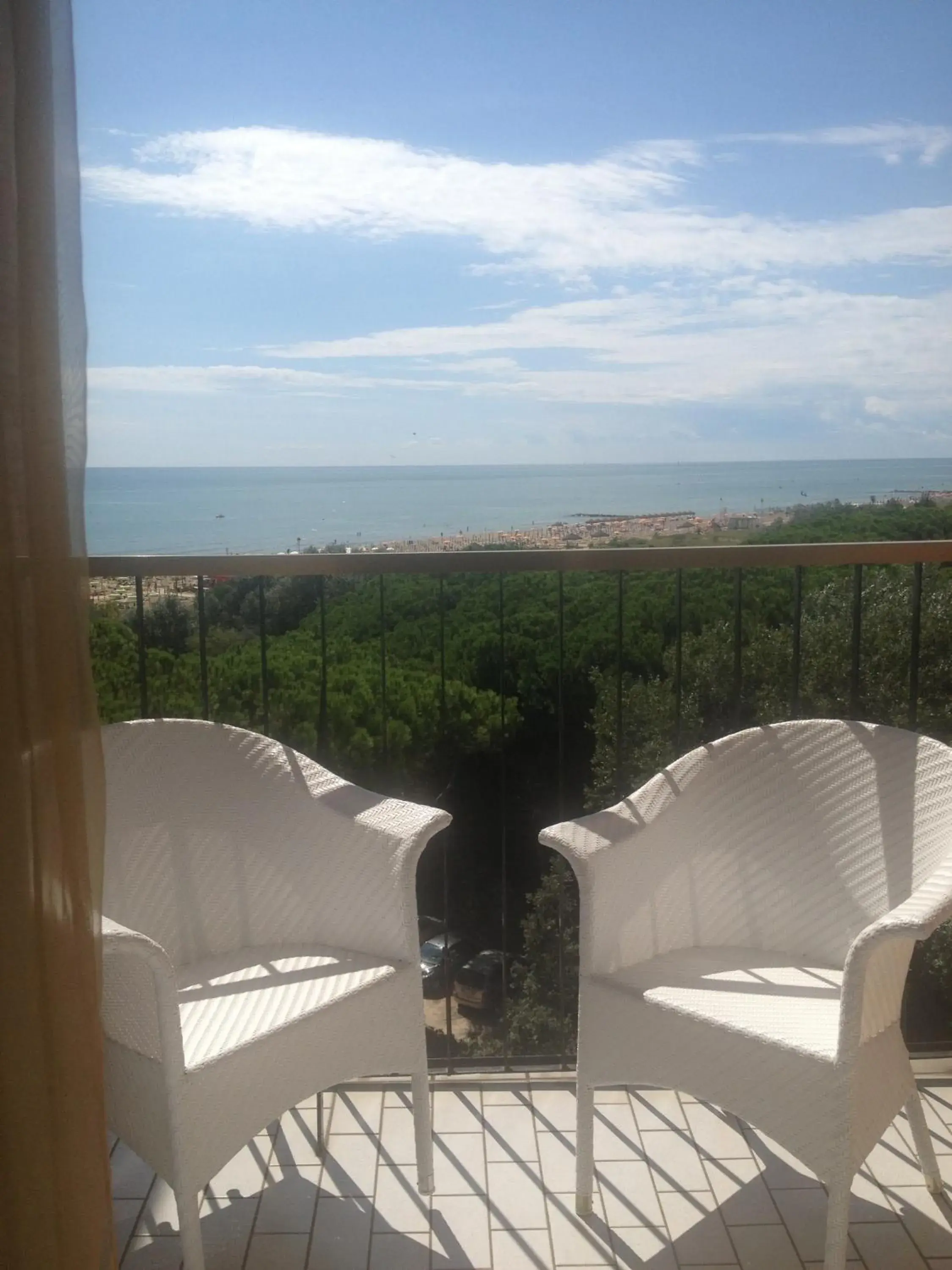 Balcony/Terrace in Hotel Beau Rivage Pineta