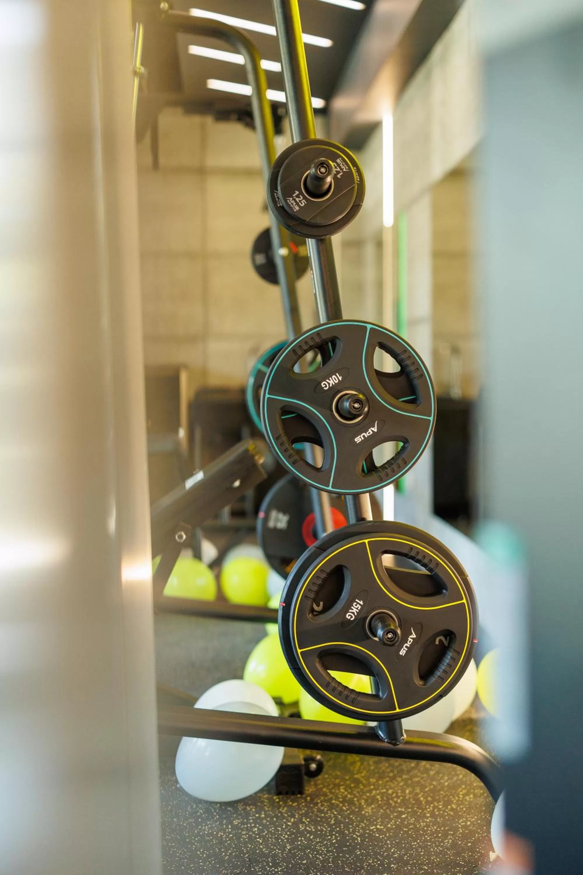 Fitness centre/facilities in Mava Apartamente