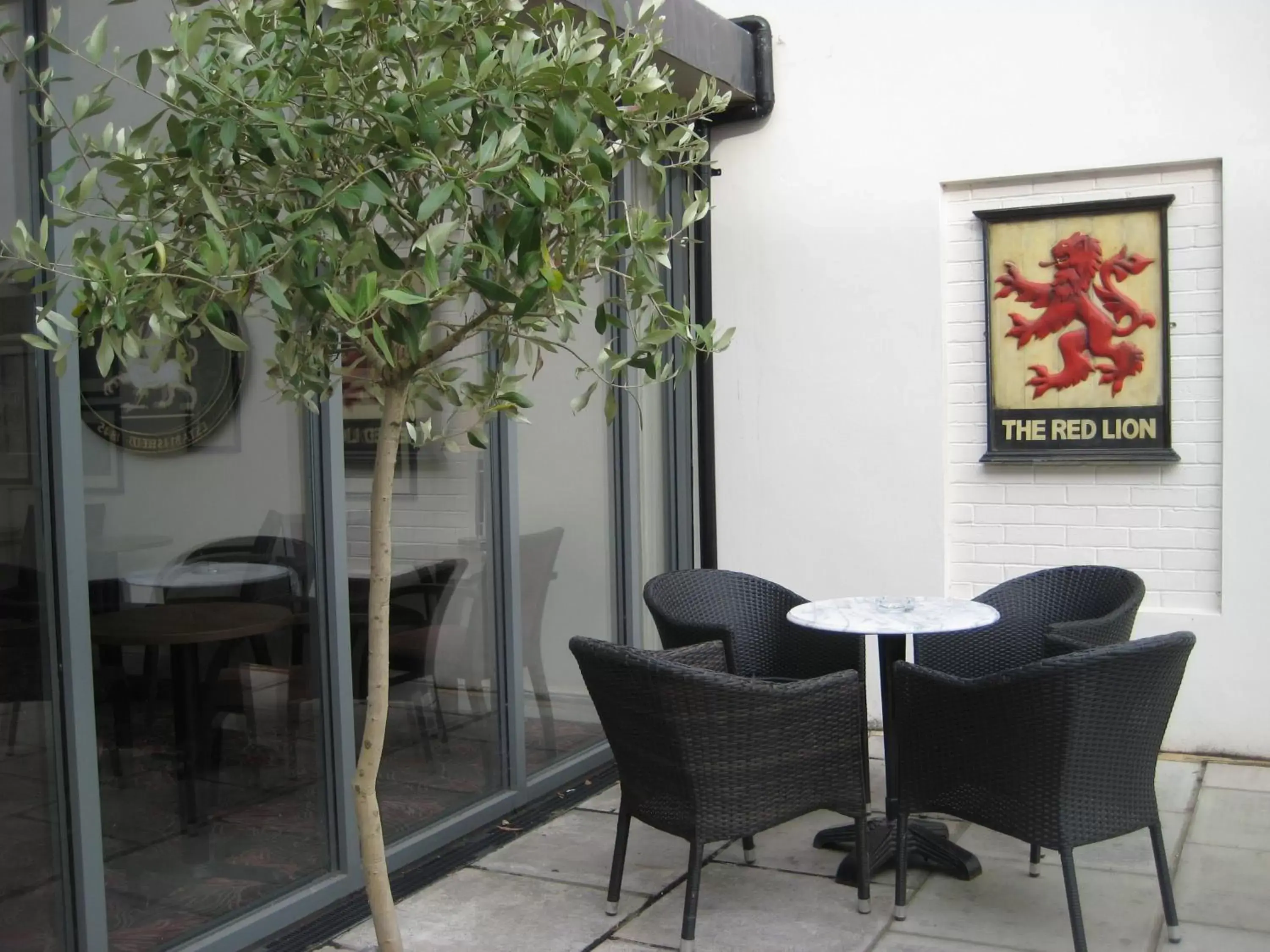 Patio in The Star and Garter Hotel