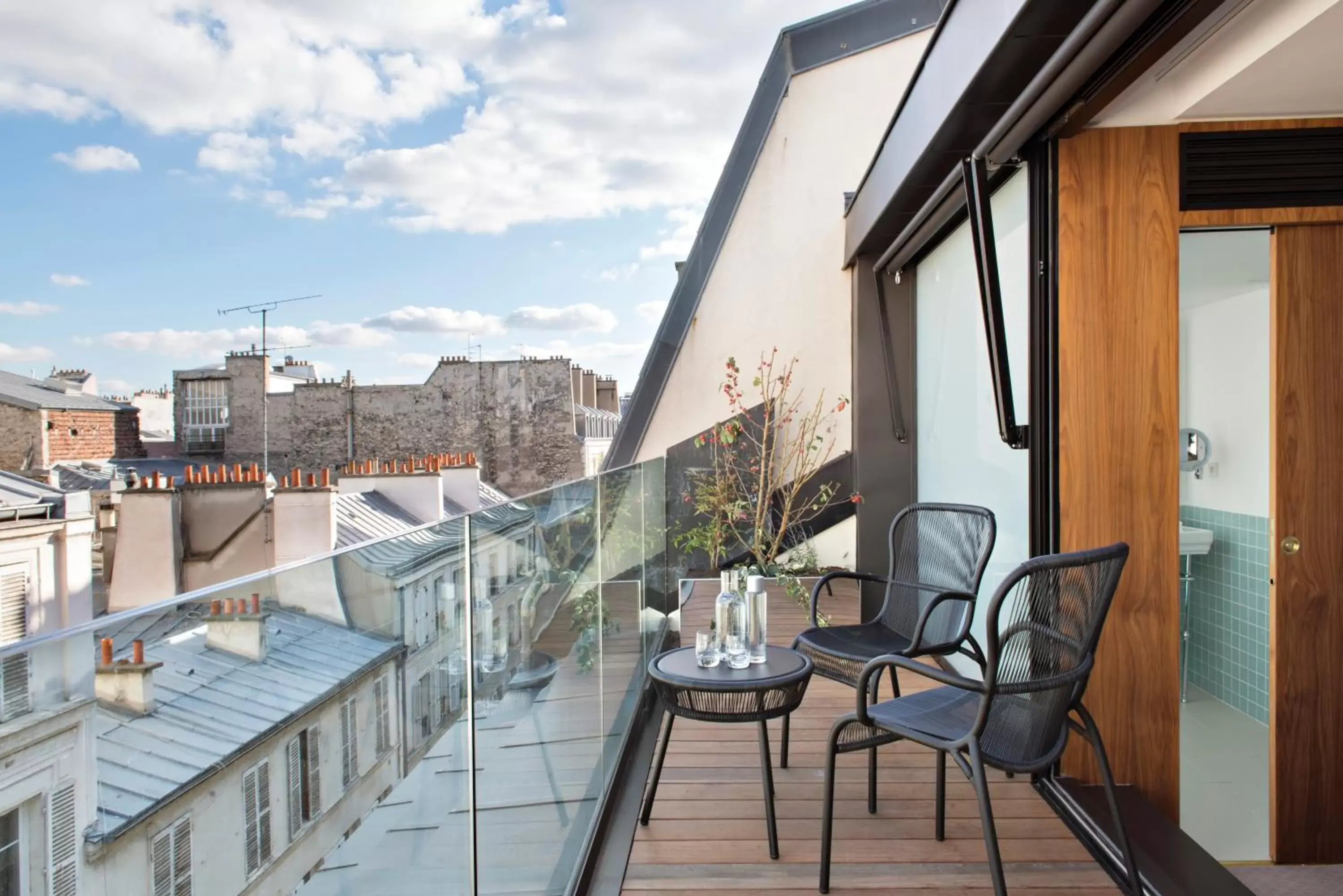 Patio, Balcony/Terrace in Hotel Parister & Spa