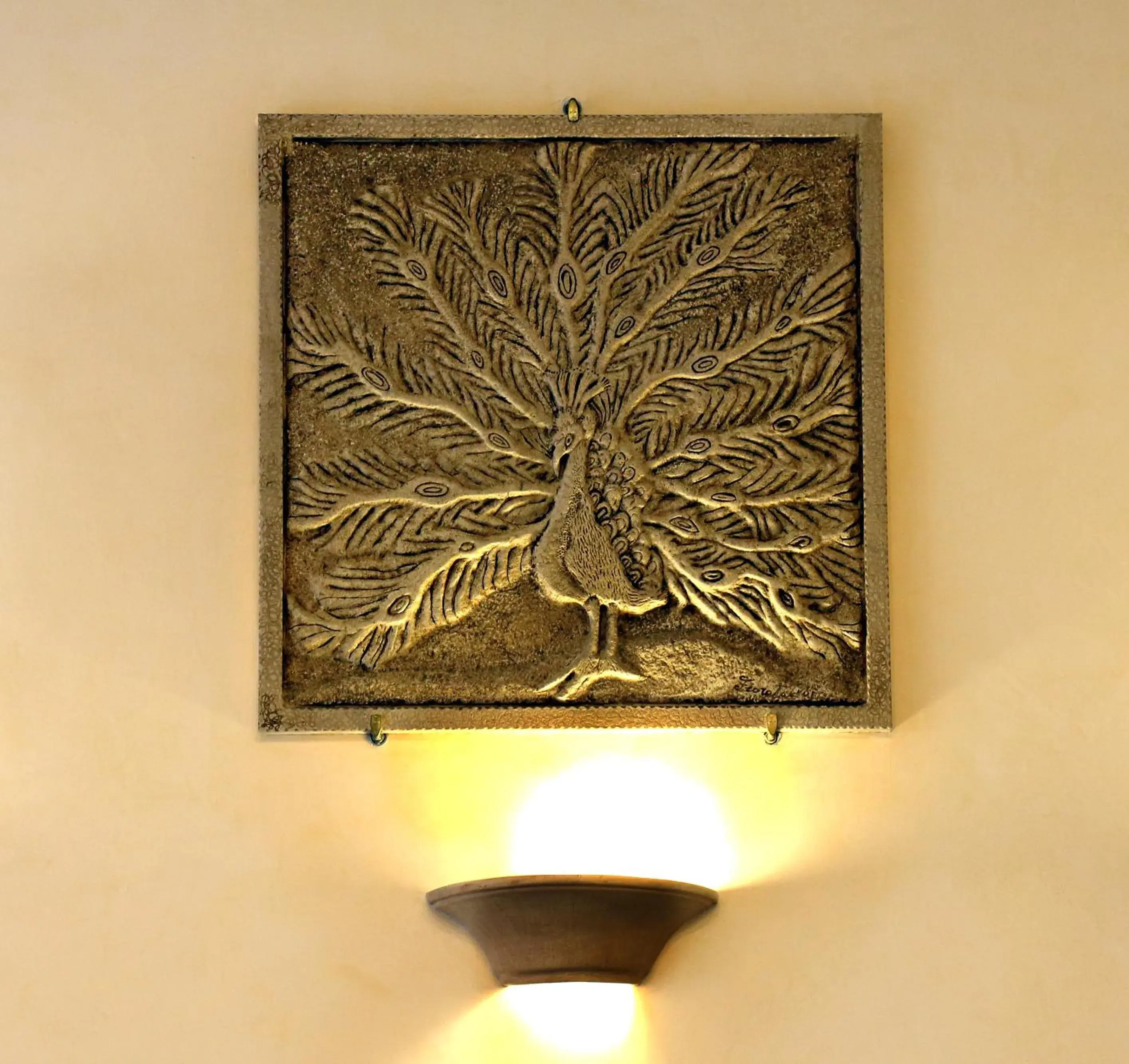 Decorative detail in Hotel Pavone
