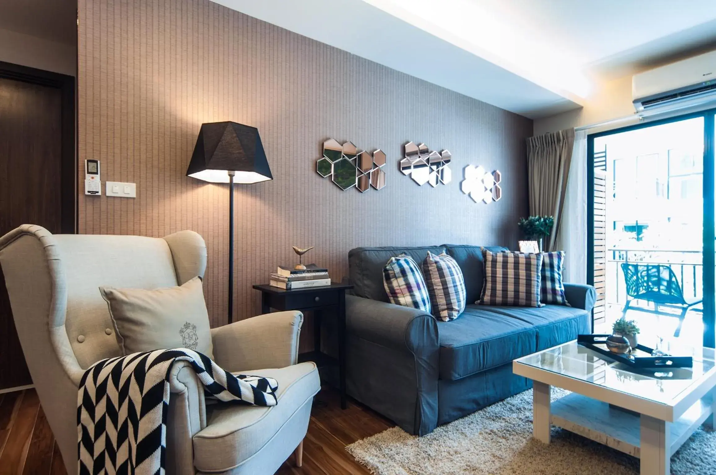 Living room in The Title KR Beach Condotel Rawai Beach Living room in The Title KR Beach Condotel Rawai Beach