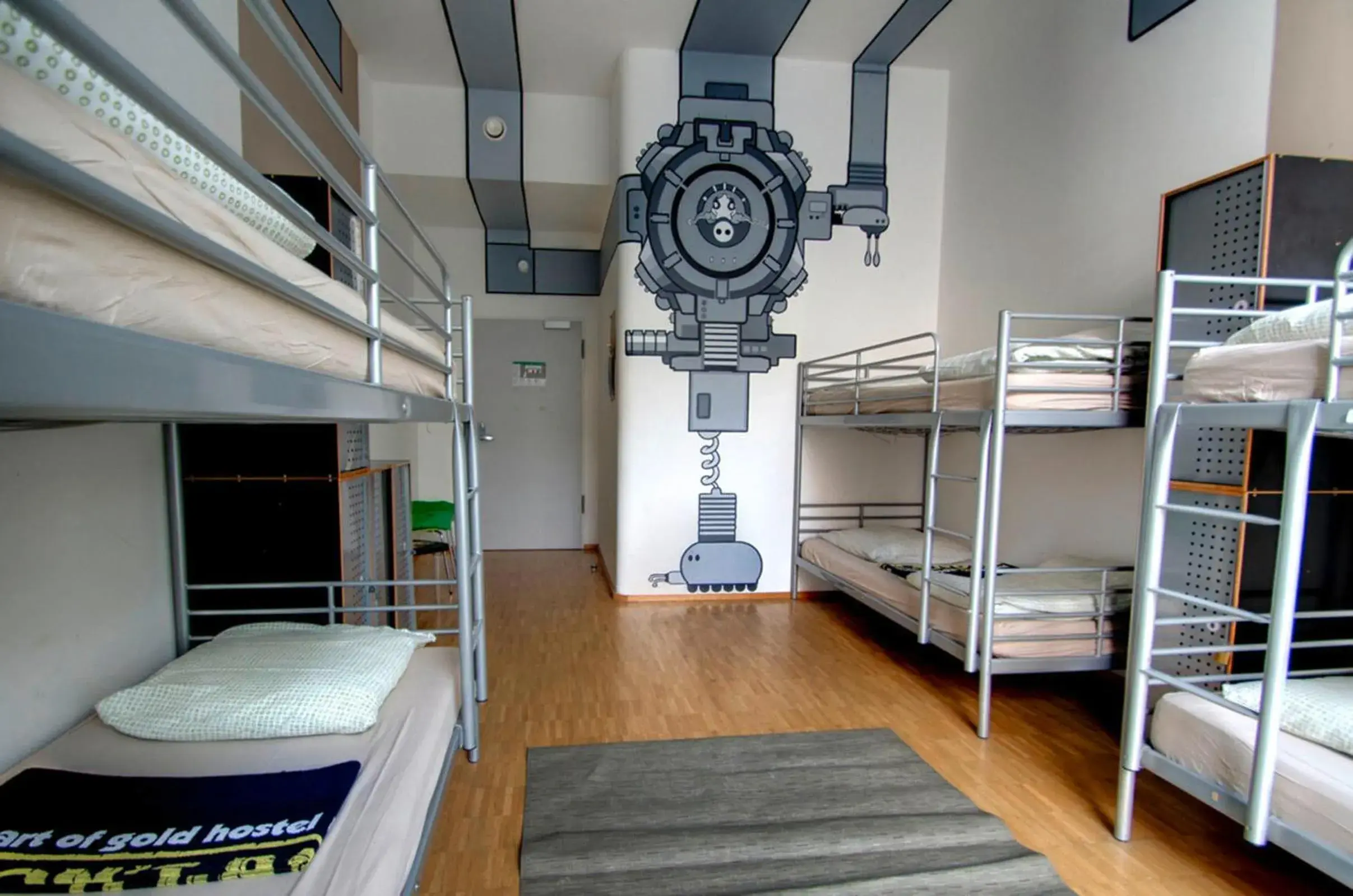 Photo of the whole room, Bunk Bed in Heart of Gold Hostel Berlin