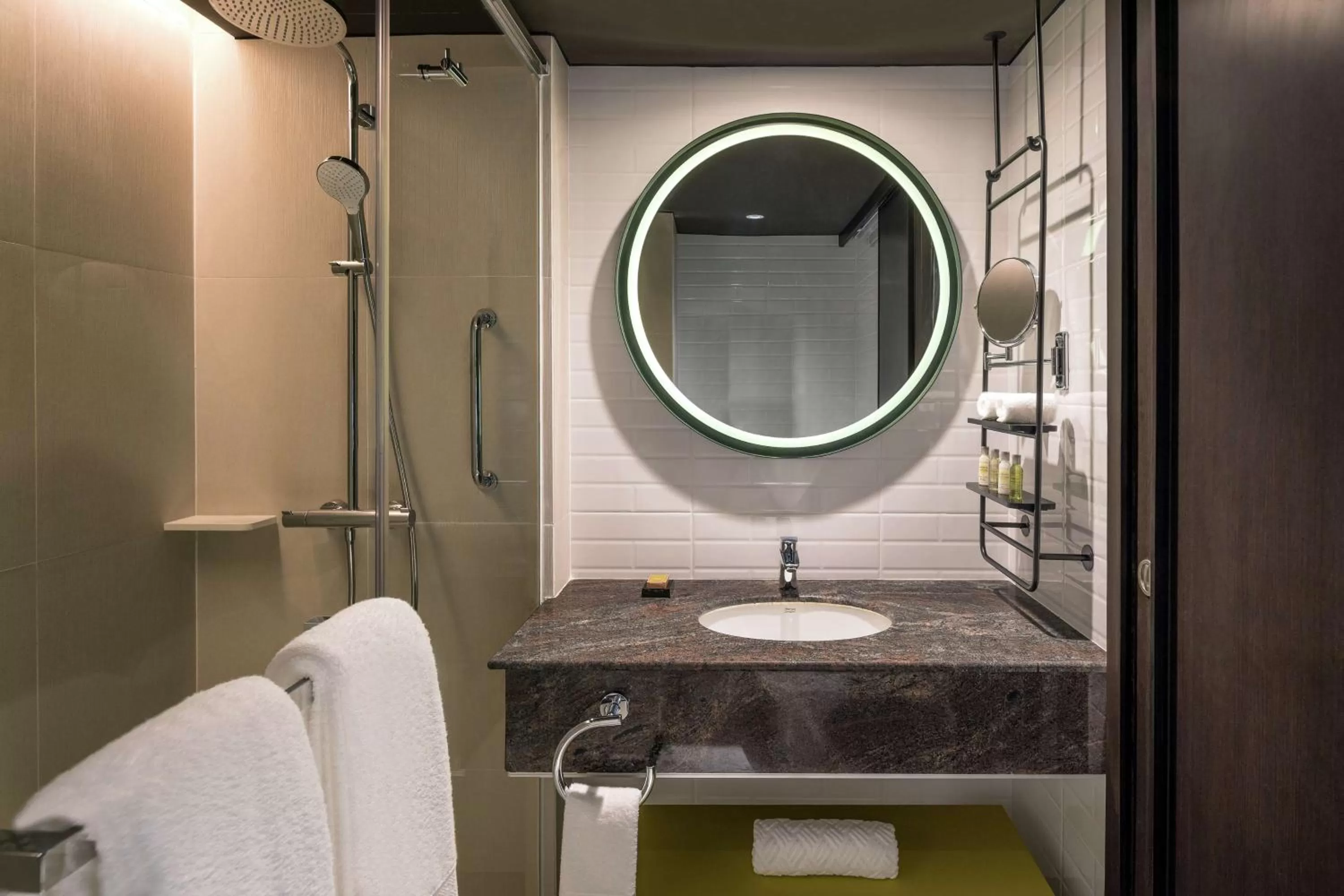 Bathroom in DoubleTree by Hilton Bangkok Ploenchit