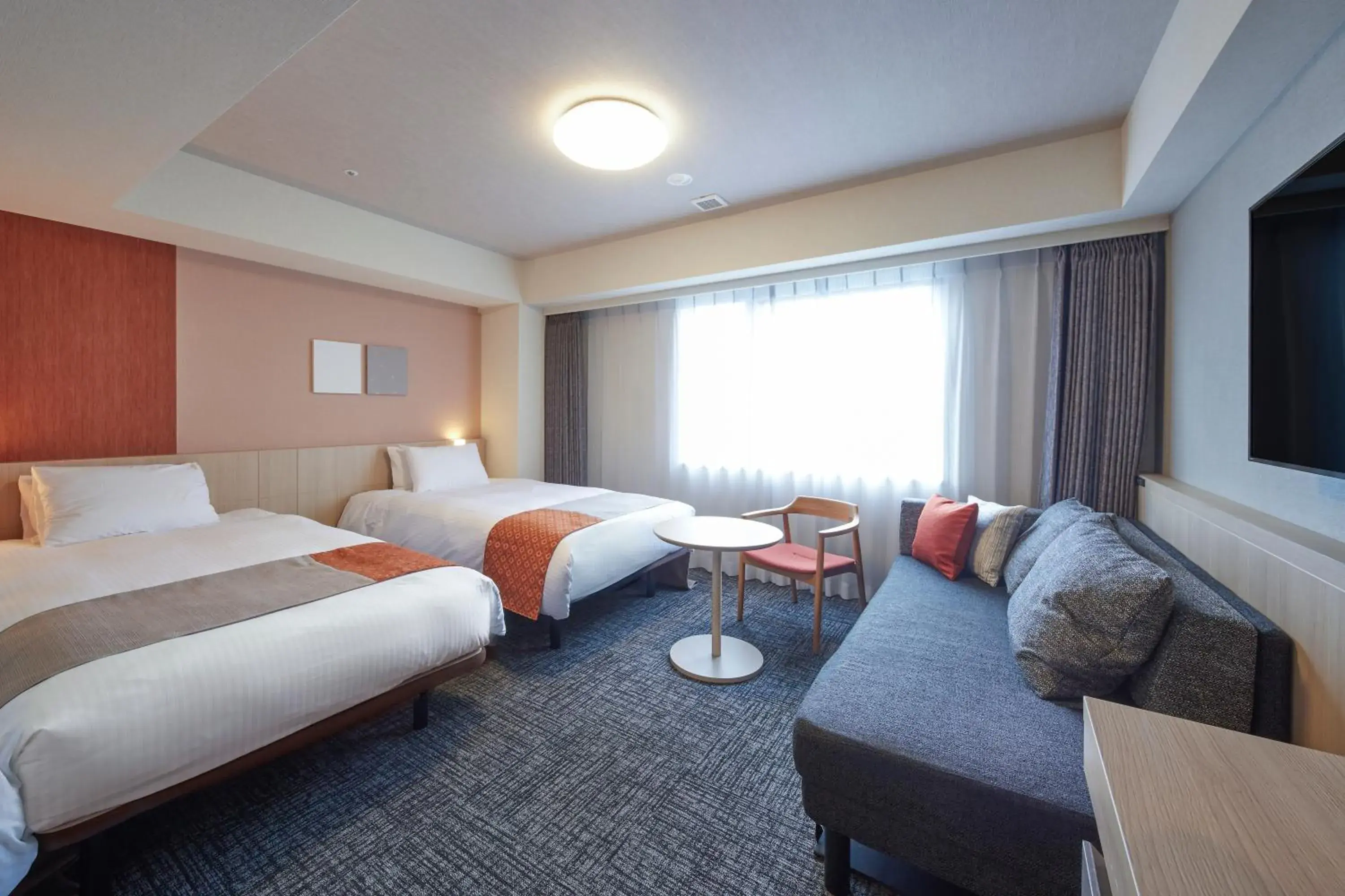 Photo of the whole room, Bed in Iroha Grand Hotel Matsumoto Ekimae