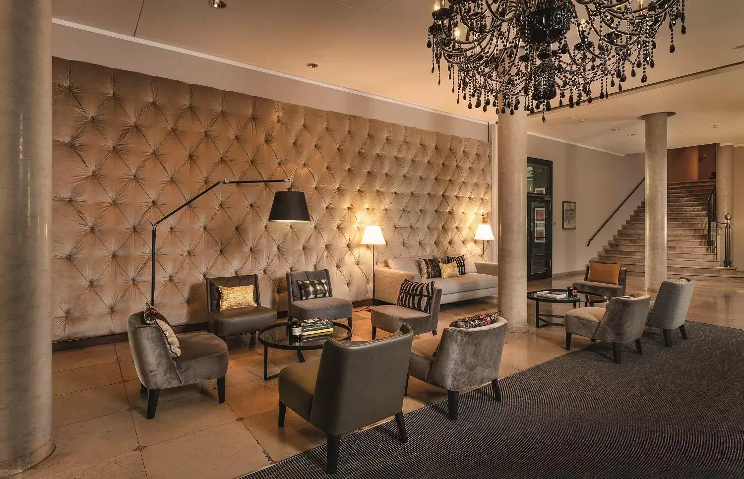 Lobby or reception in Hotel Maximilian’s Lobby or reception in Hotel Maximilian’s