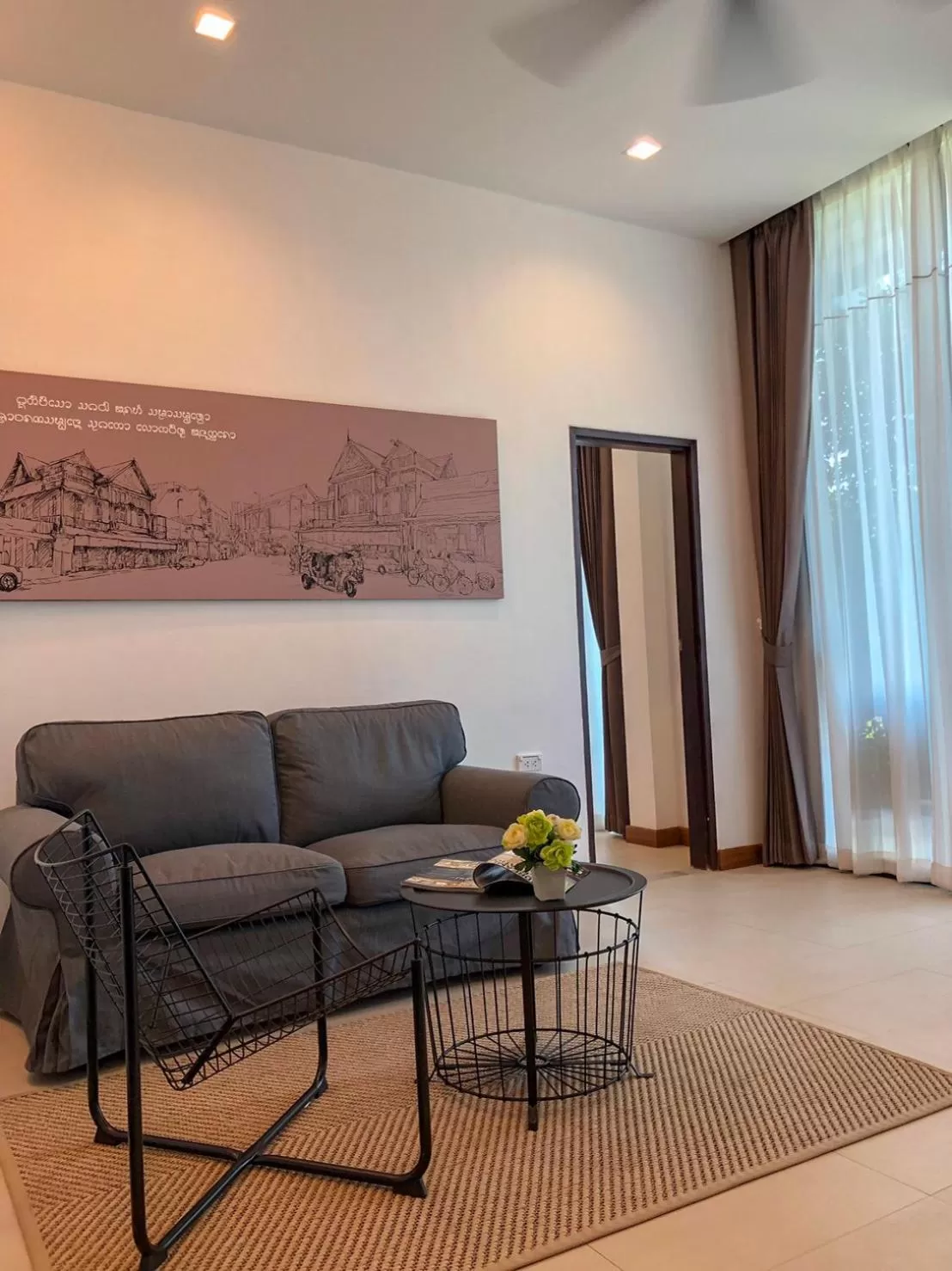 Living room in Zensala Riverpark Resort-SHA Extra Plus