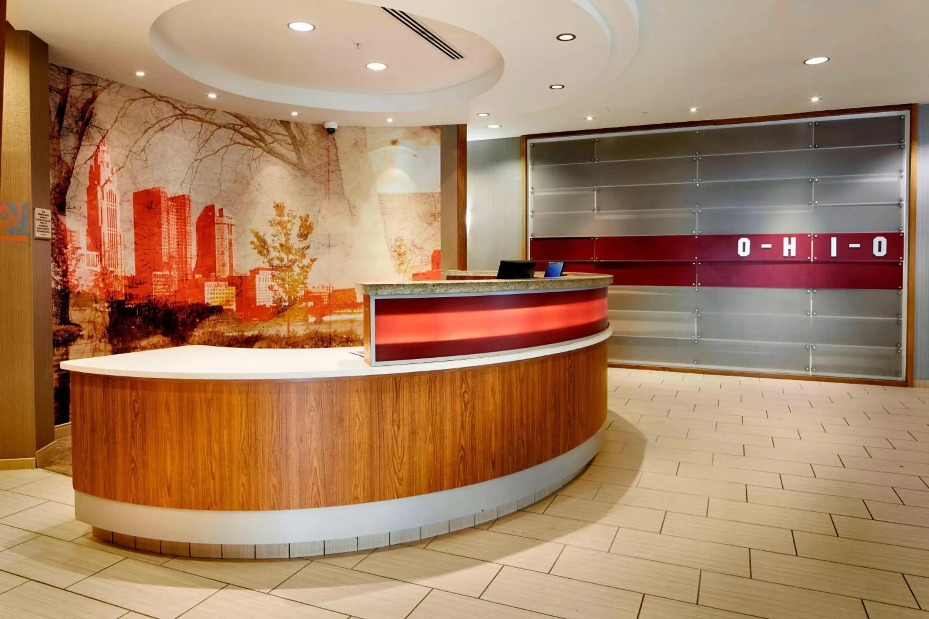 Lobby or reception, Lobby/Reception in SpringHill Suites by Marriott Columbus OSU