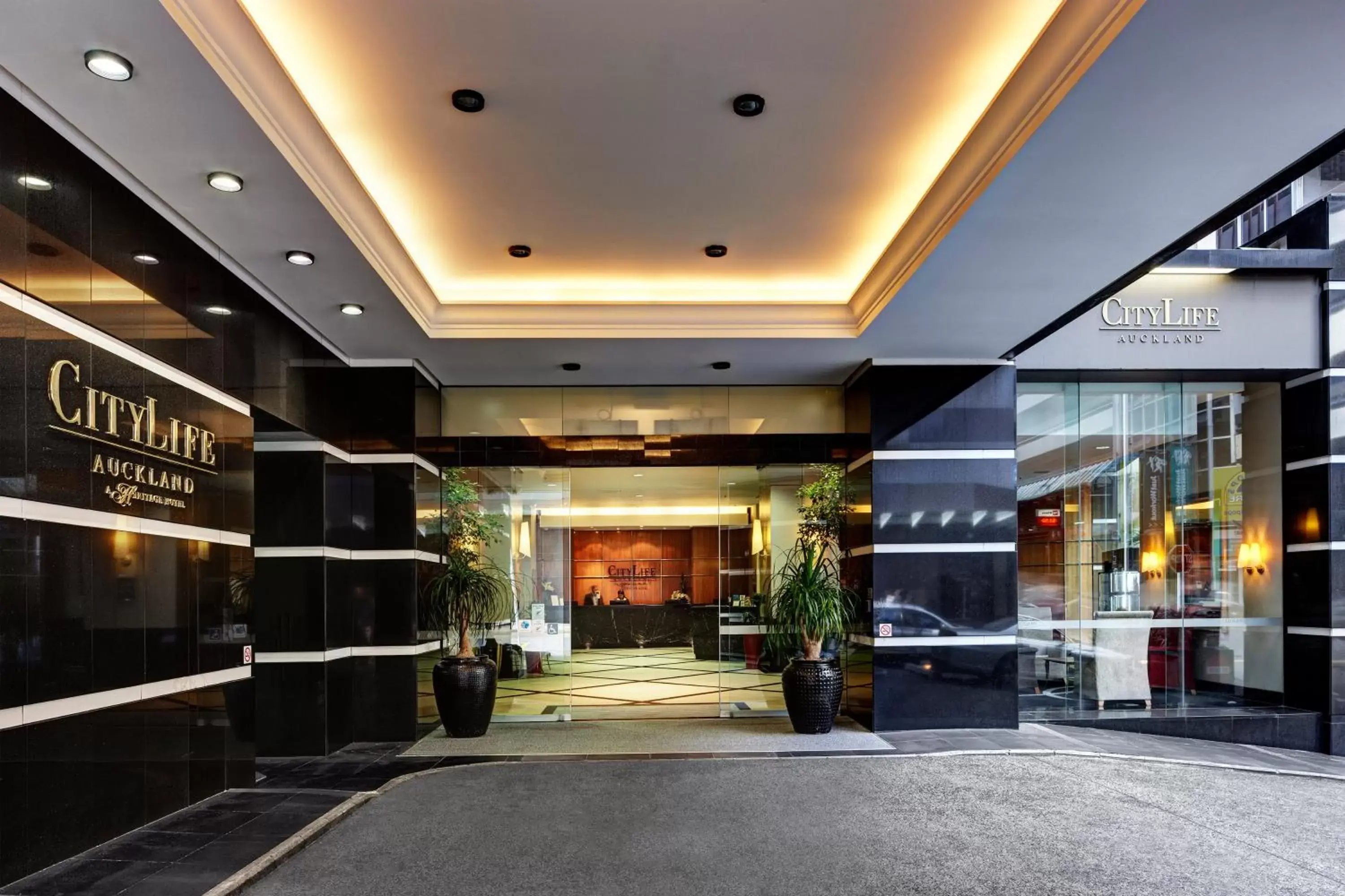 Lobby or reception in CityLife Auckland