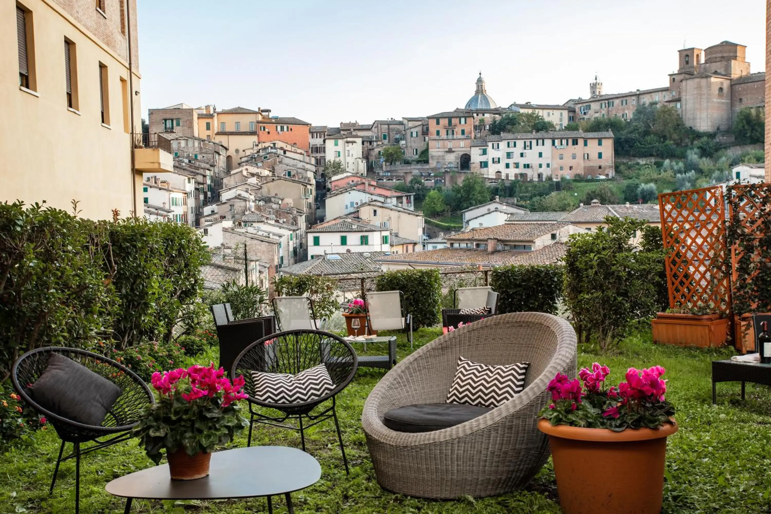 Garden in Hotel Minerva