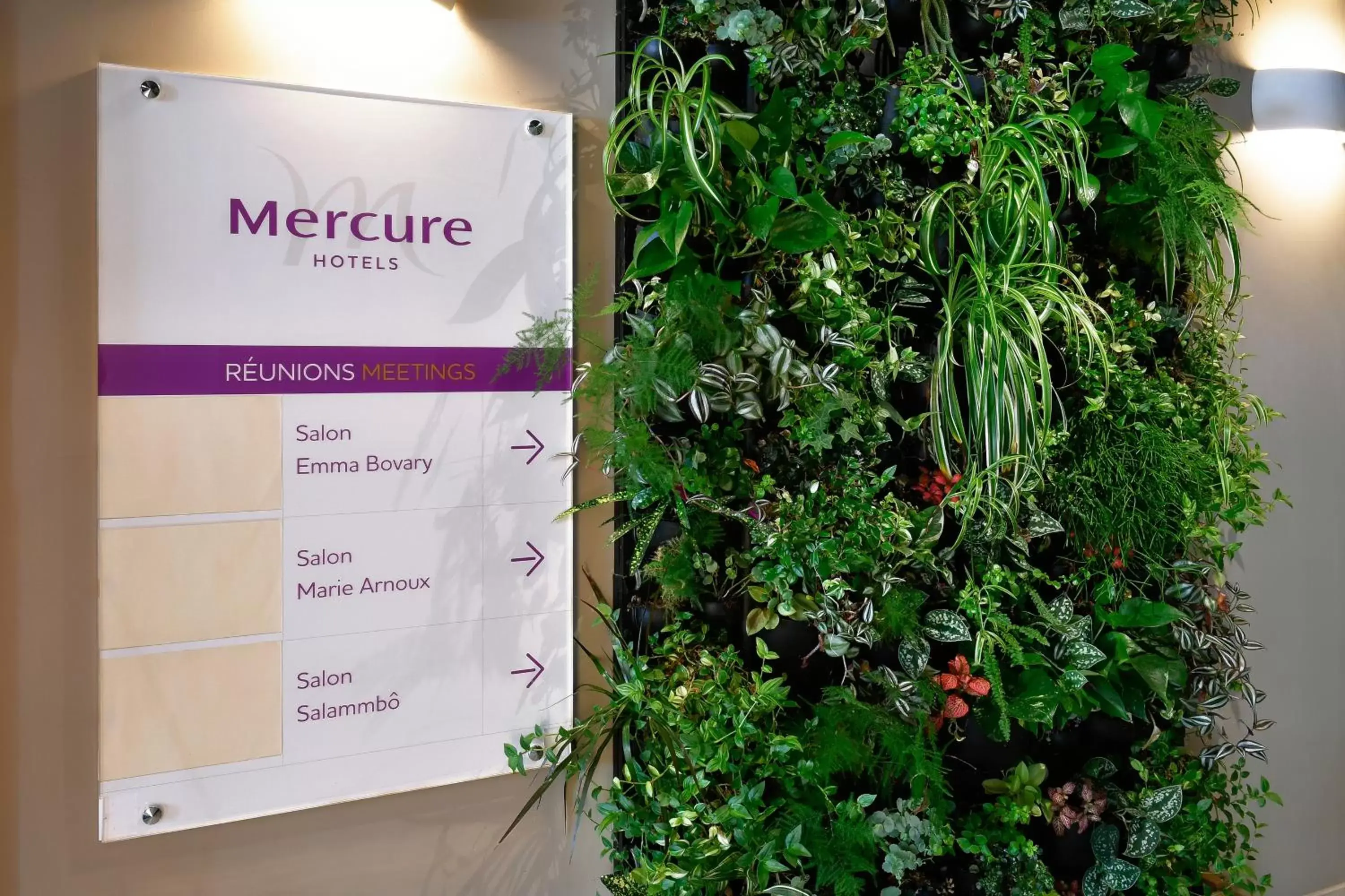 Area and facilities in Mercure Trouville Sur Mer