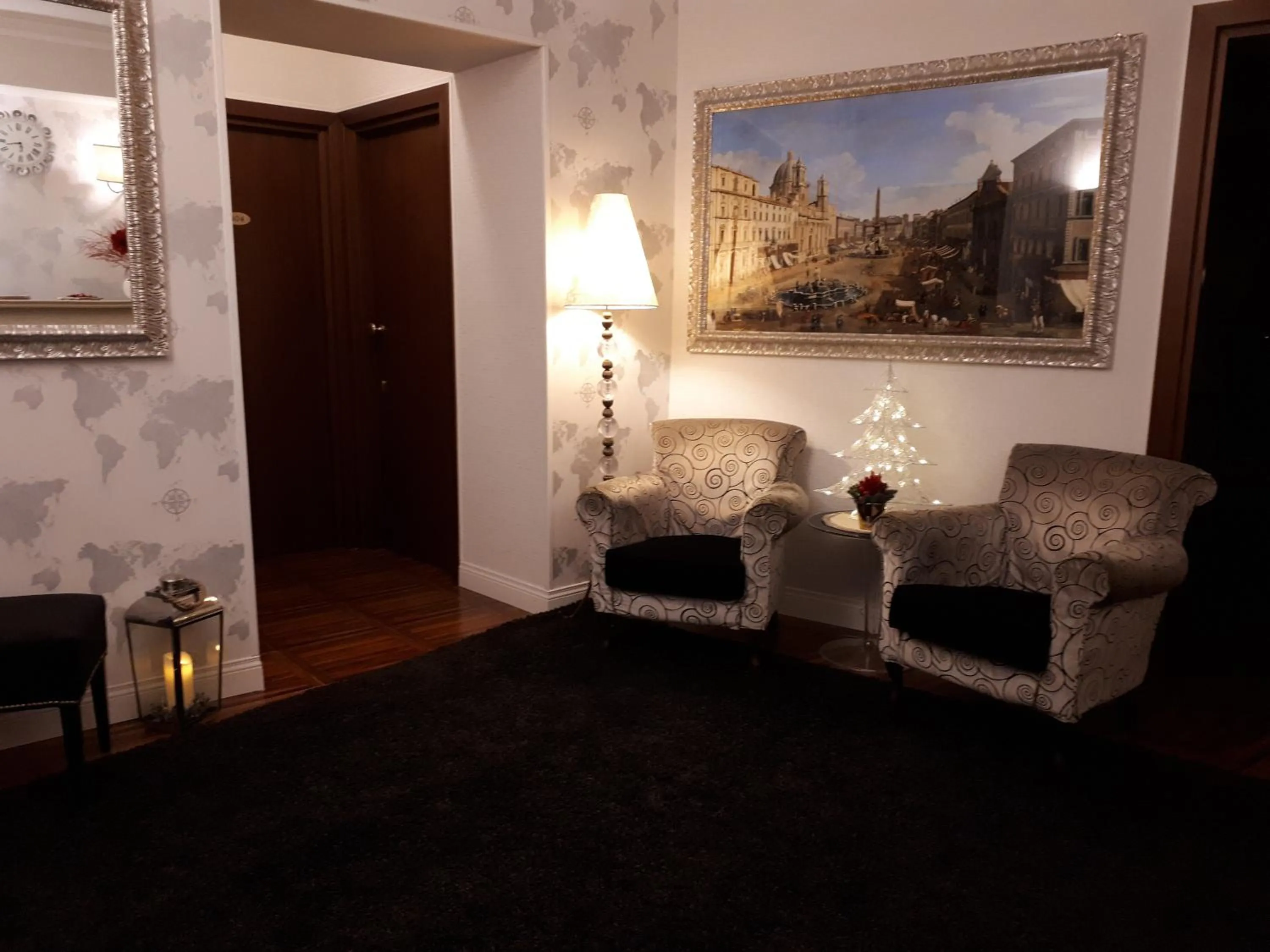 Lobby or reception in Locanda Navona