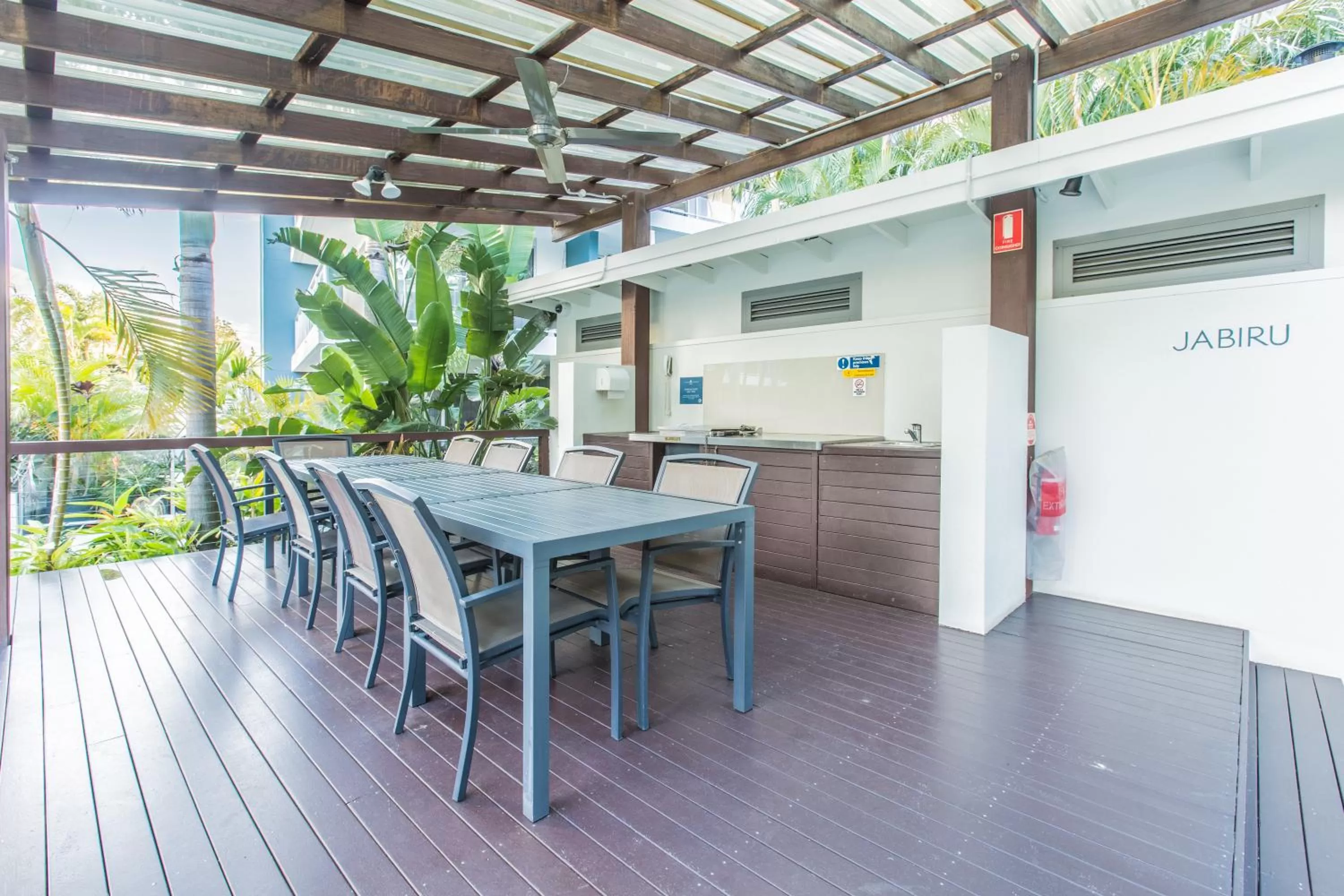 BBQ facilities in Azzura Greens Resort