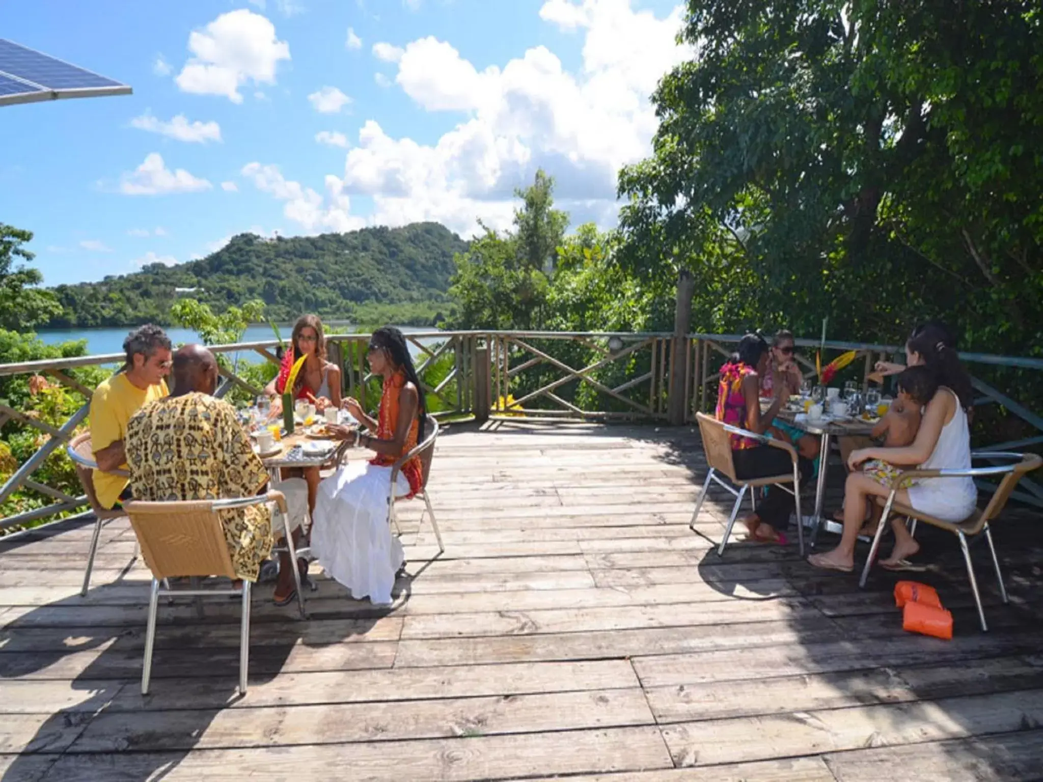 Balcony/Terrace, Restaurant/Places to Eat in Bay View Eco Resort & Spa