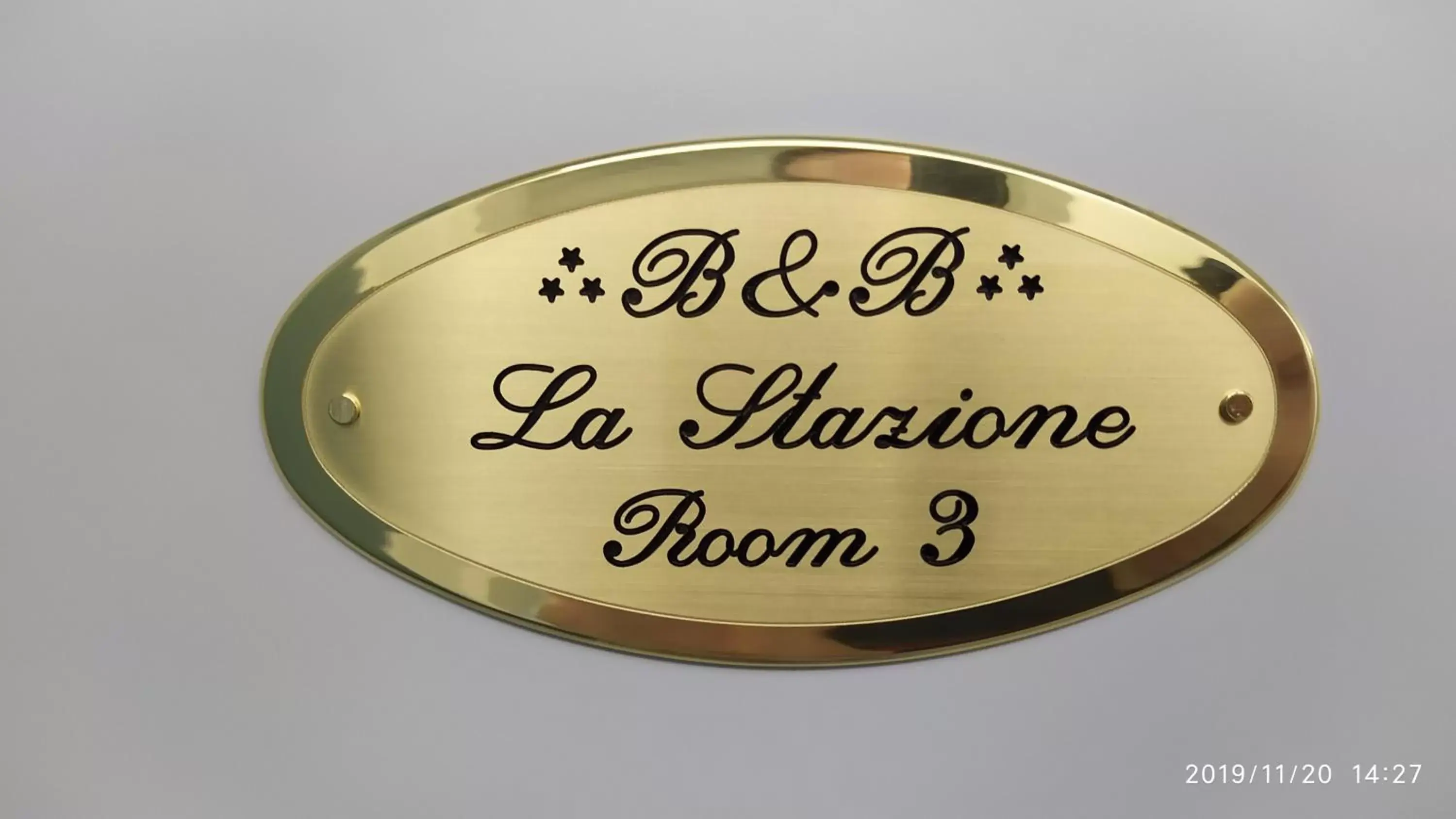 Property logo or sign in B&B La Stazione