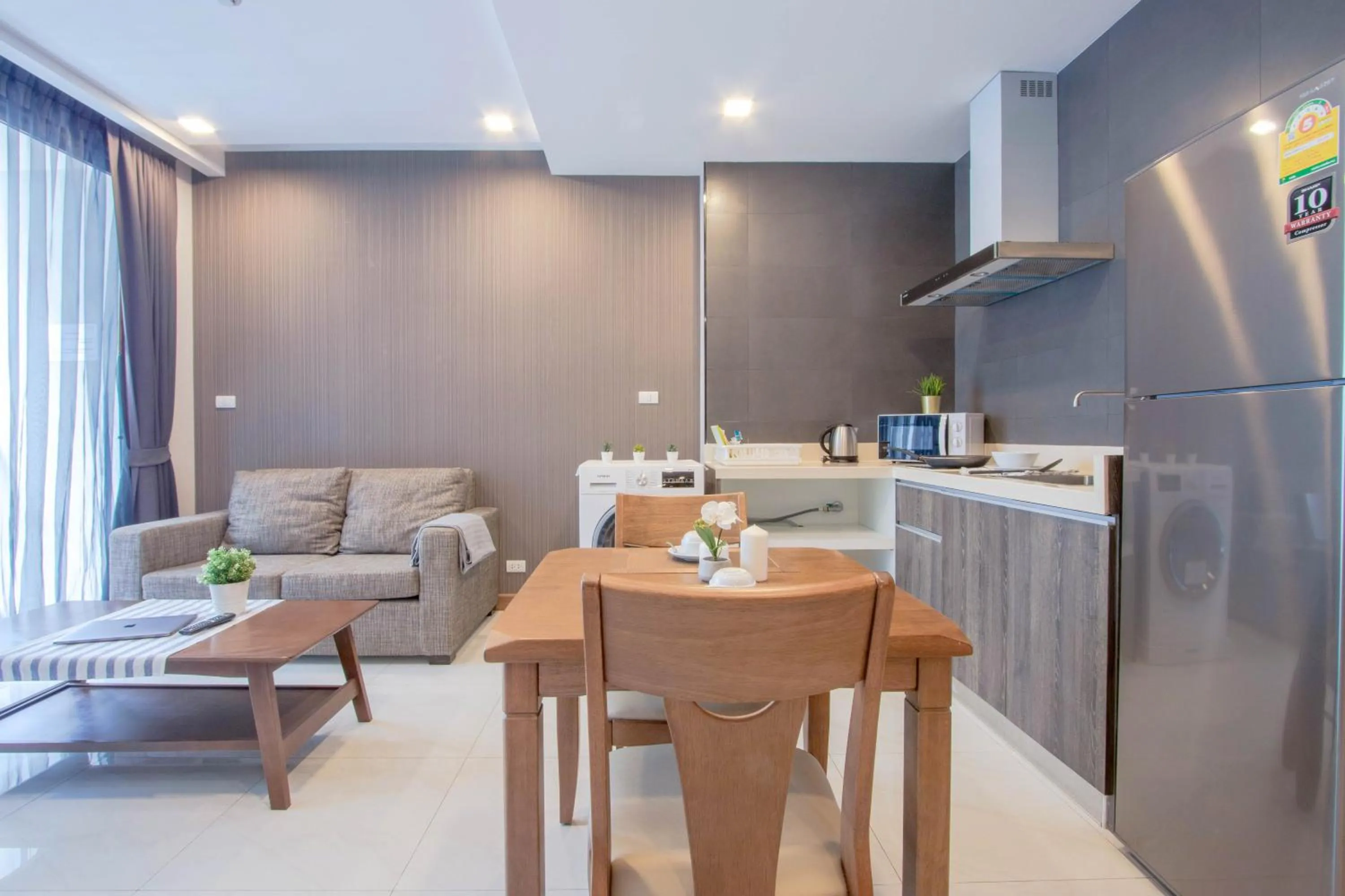 Kitchen or kitchenette in Kepler Residence Bangkok