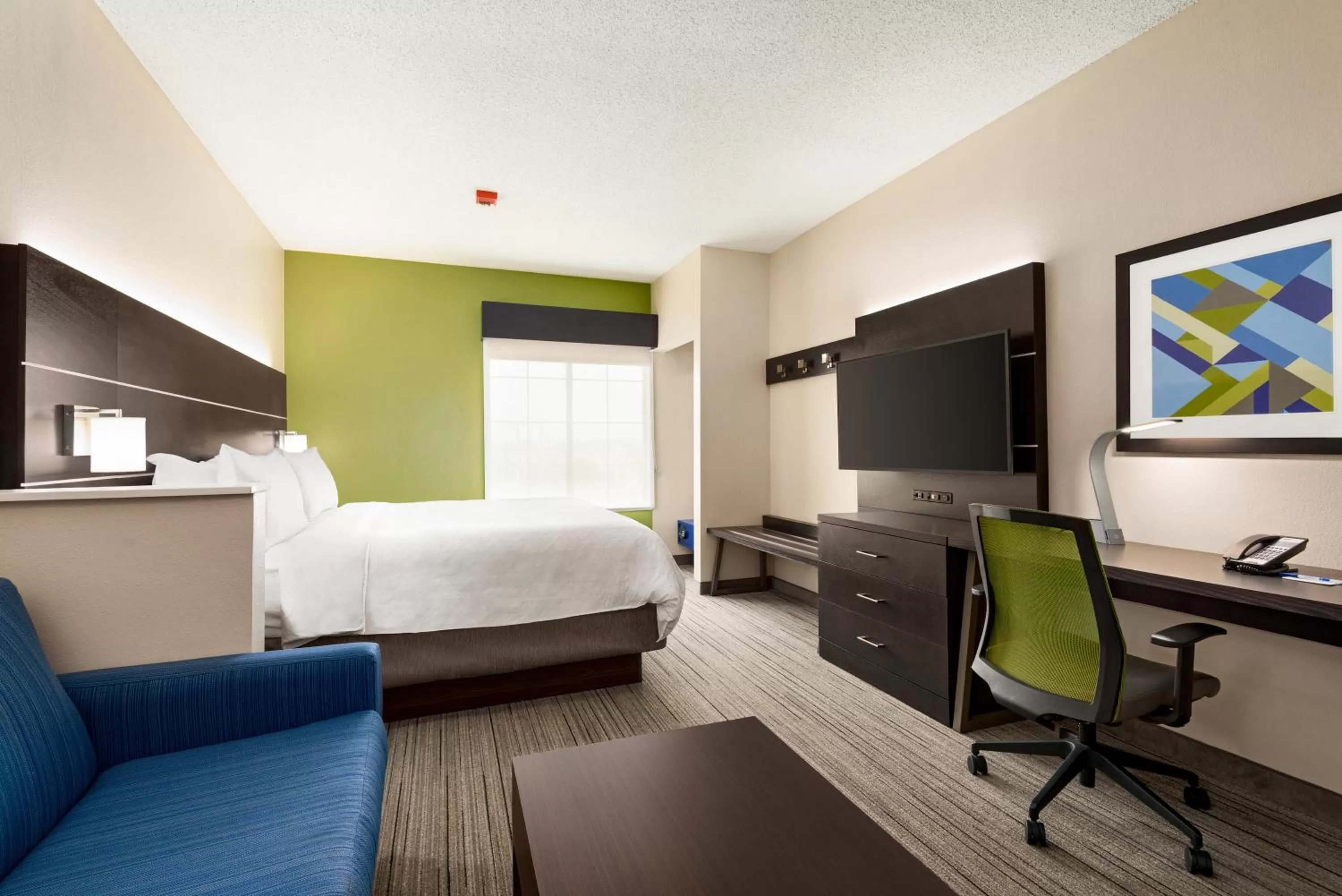 Photo of the whole room, Bed in Holiday Inn Express Hotel & Suites McAlester by IHG