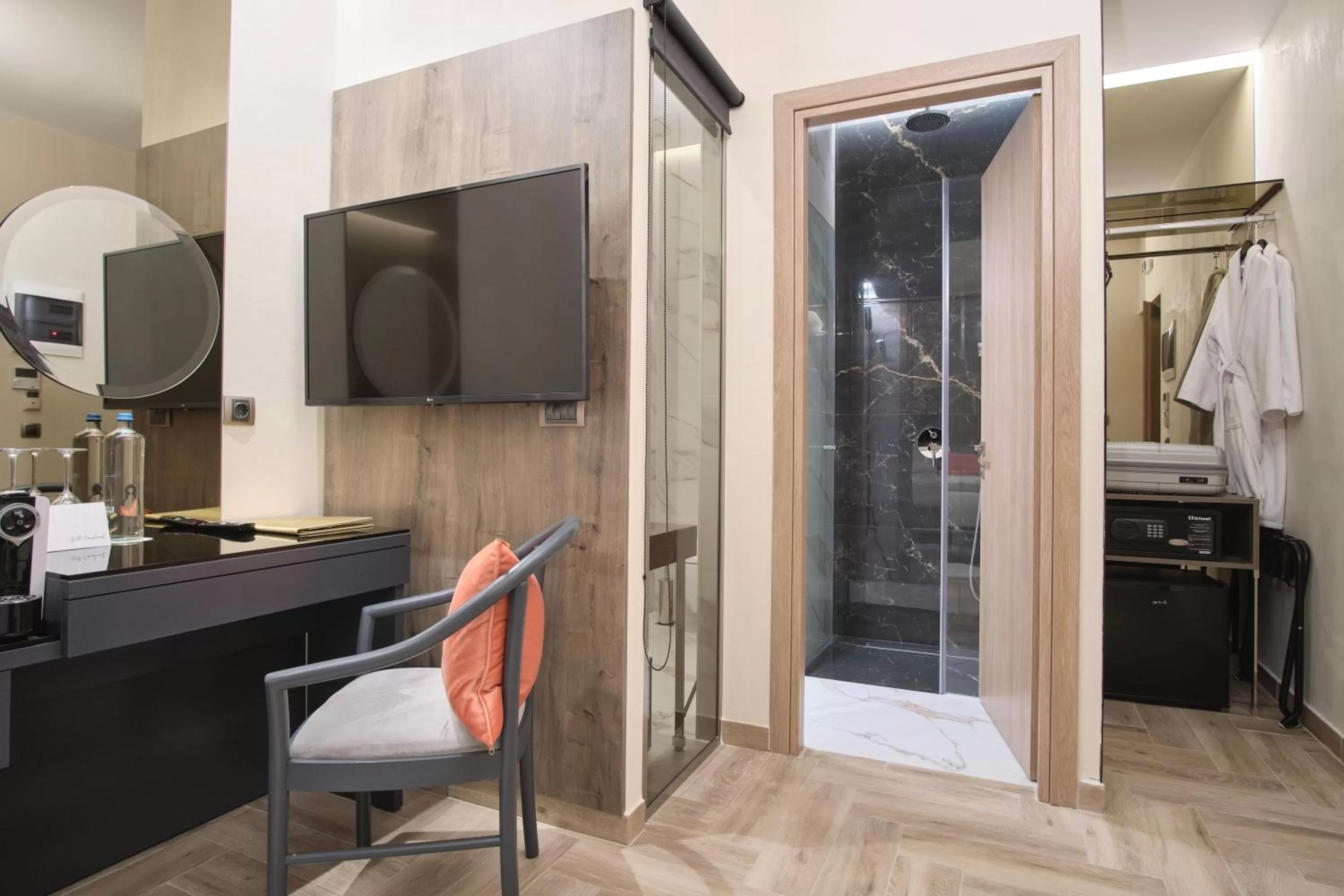 Shower in Athens The L7 Str - Luxury Boutique Collection Hotel